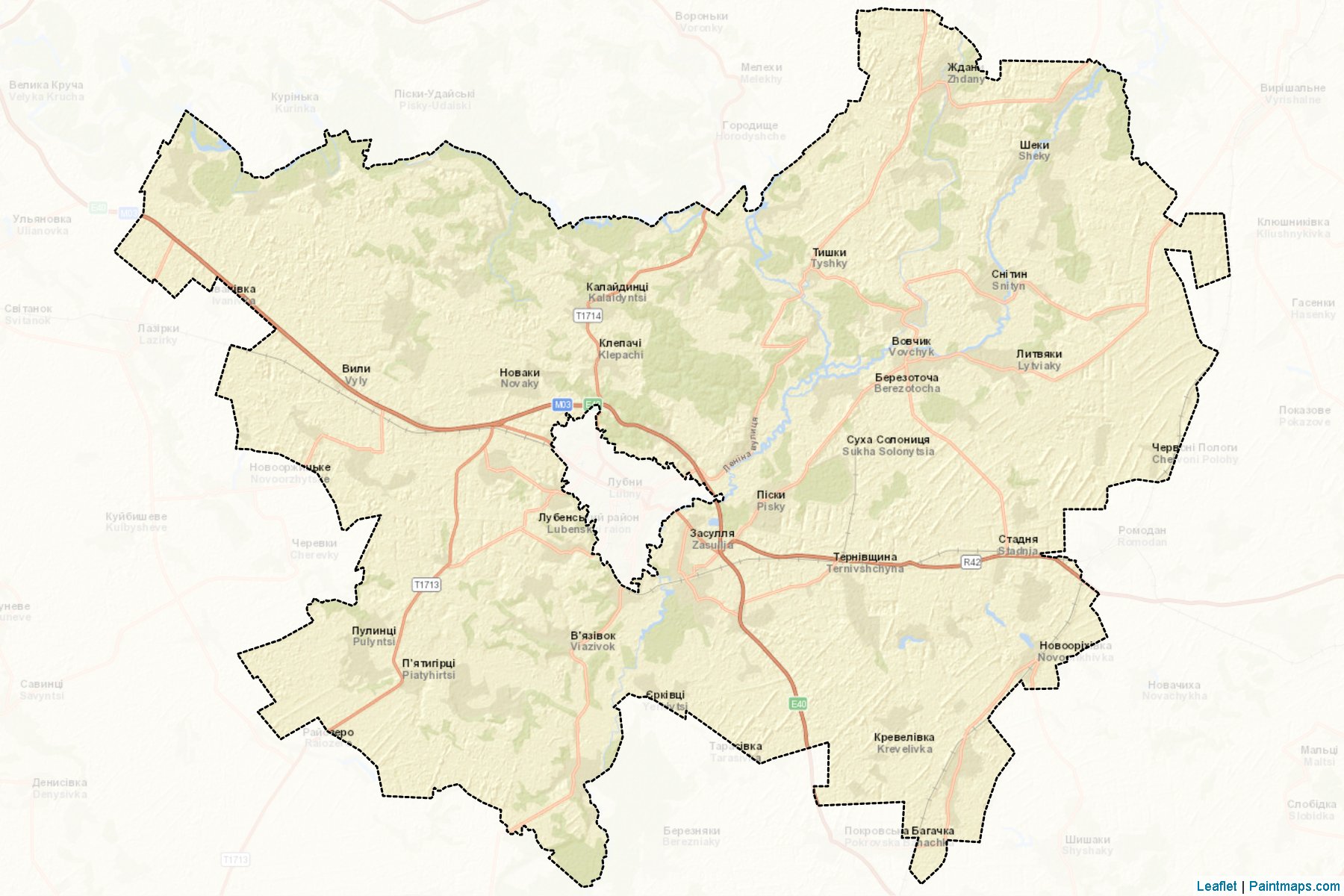 Lubens'kyi (Poltava) Map Cropping Samples-2