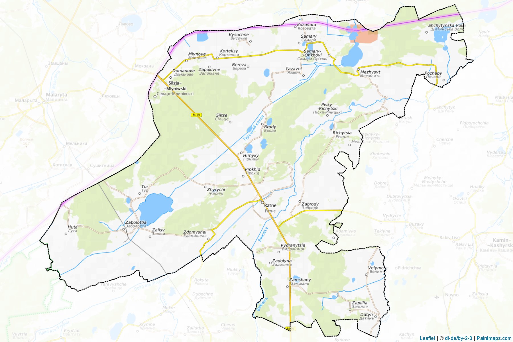 Ratnivs'kyi (Volyn) Map Cropping Samples-1