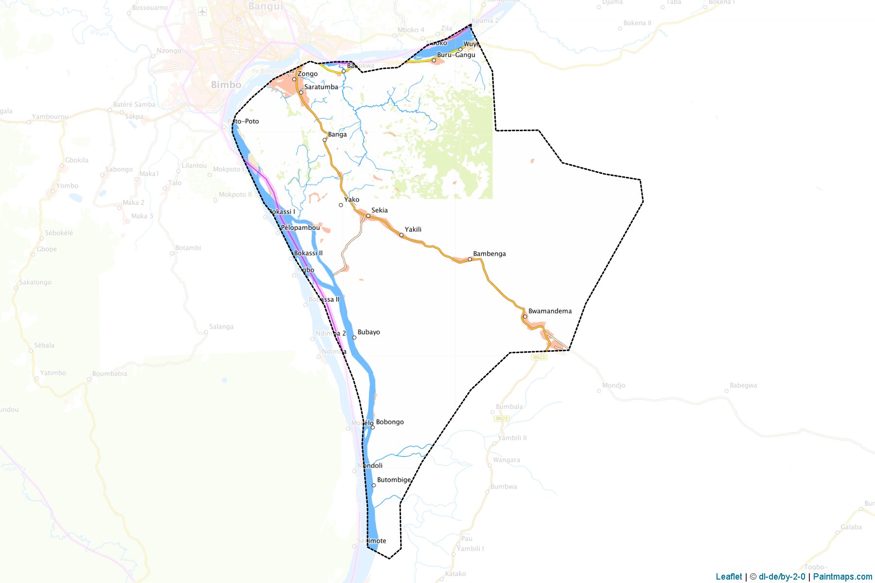 Zongo (Equater) Map Cropping Samples-1