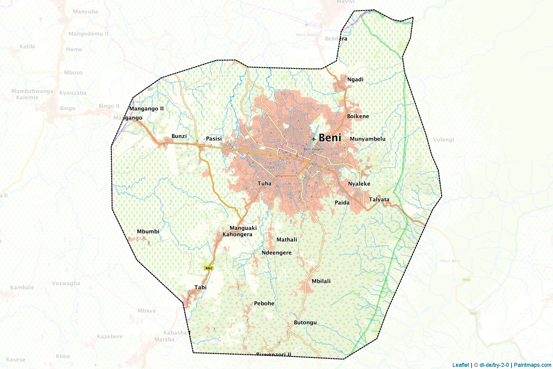 Beni (North Kivu) Map Cropping Samples-1