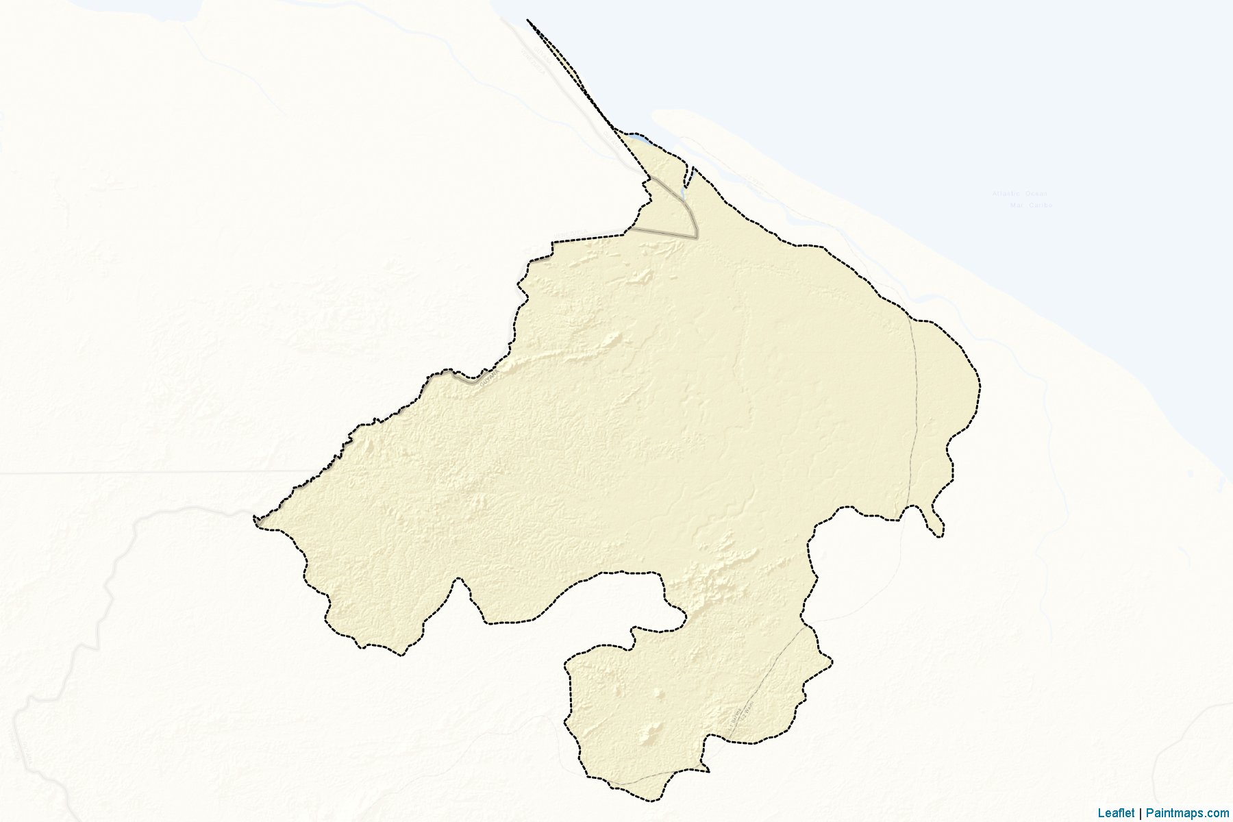 Muestras de recorte de mapas Barima/Amakura (Barima-Waini)-2