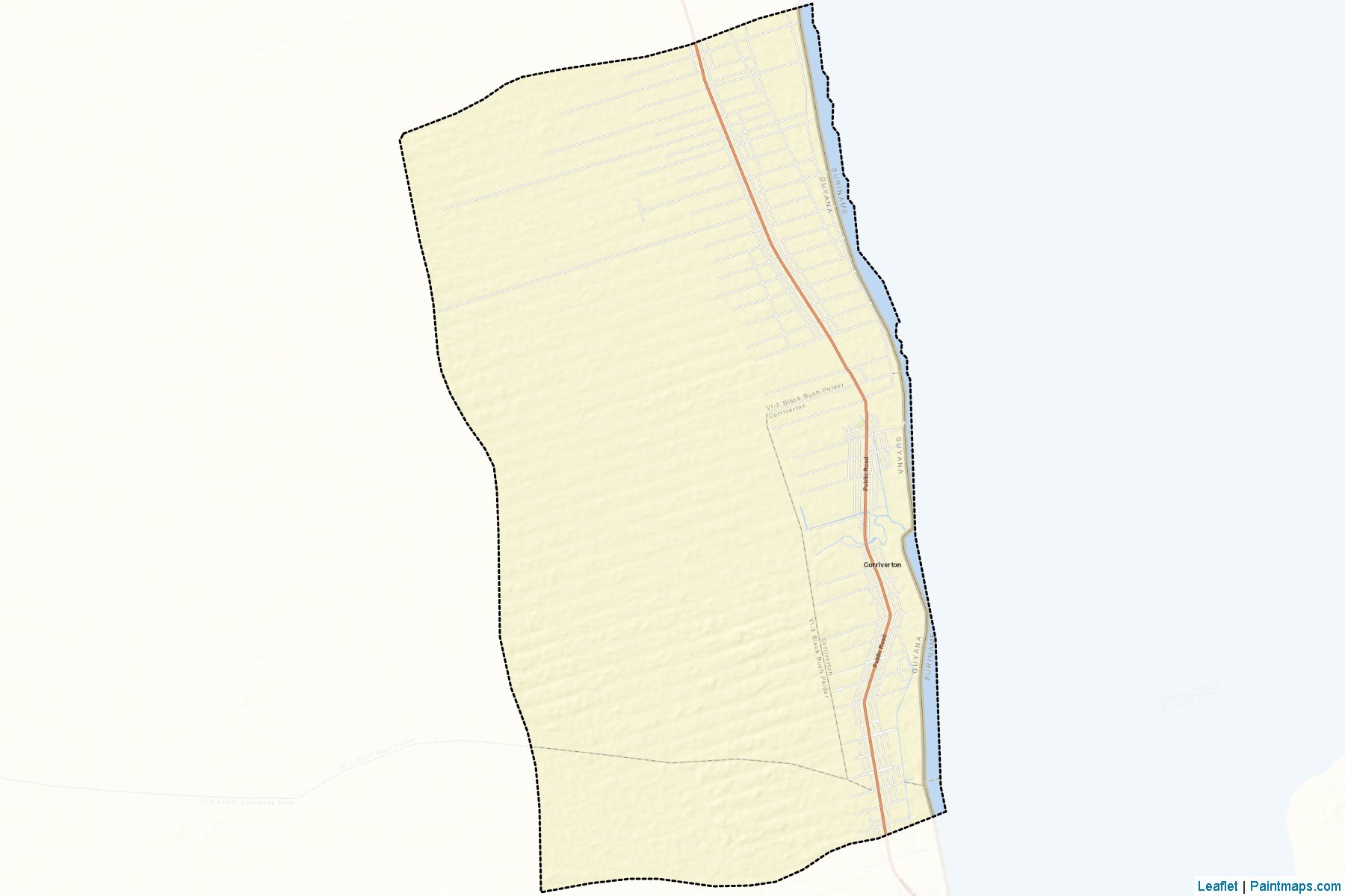 No.74 Village/No.52 Village (Demerara-Mahaica) Map Cropping Samples-2