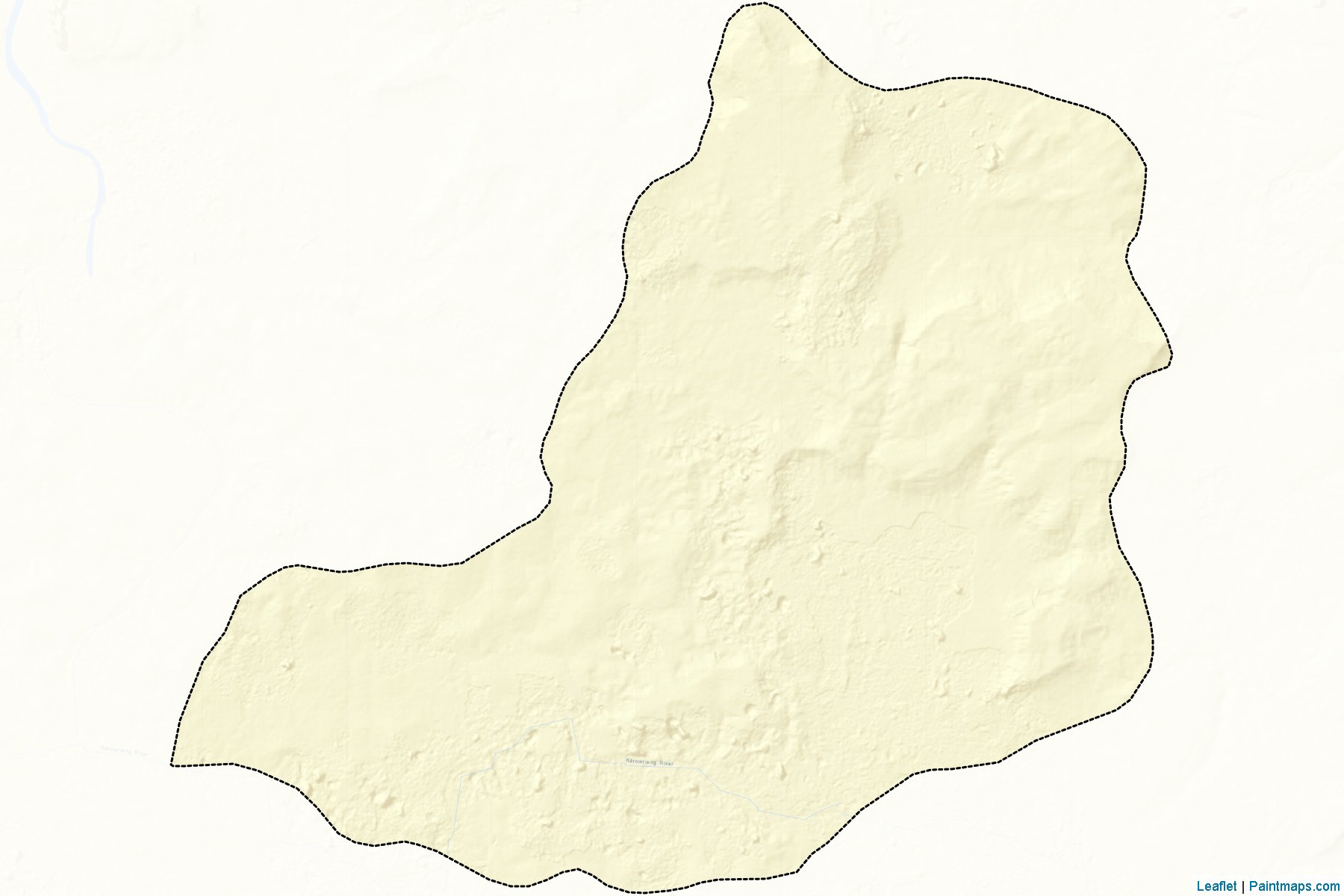 Jawalla, Kubenang River (Pomeroon-Supenaam) Map Cropping Samples-2