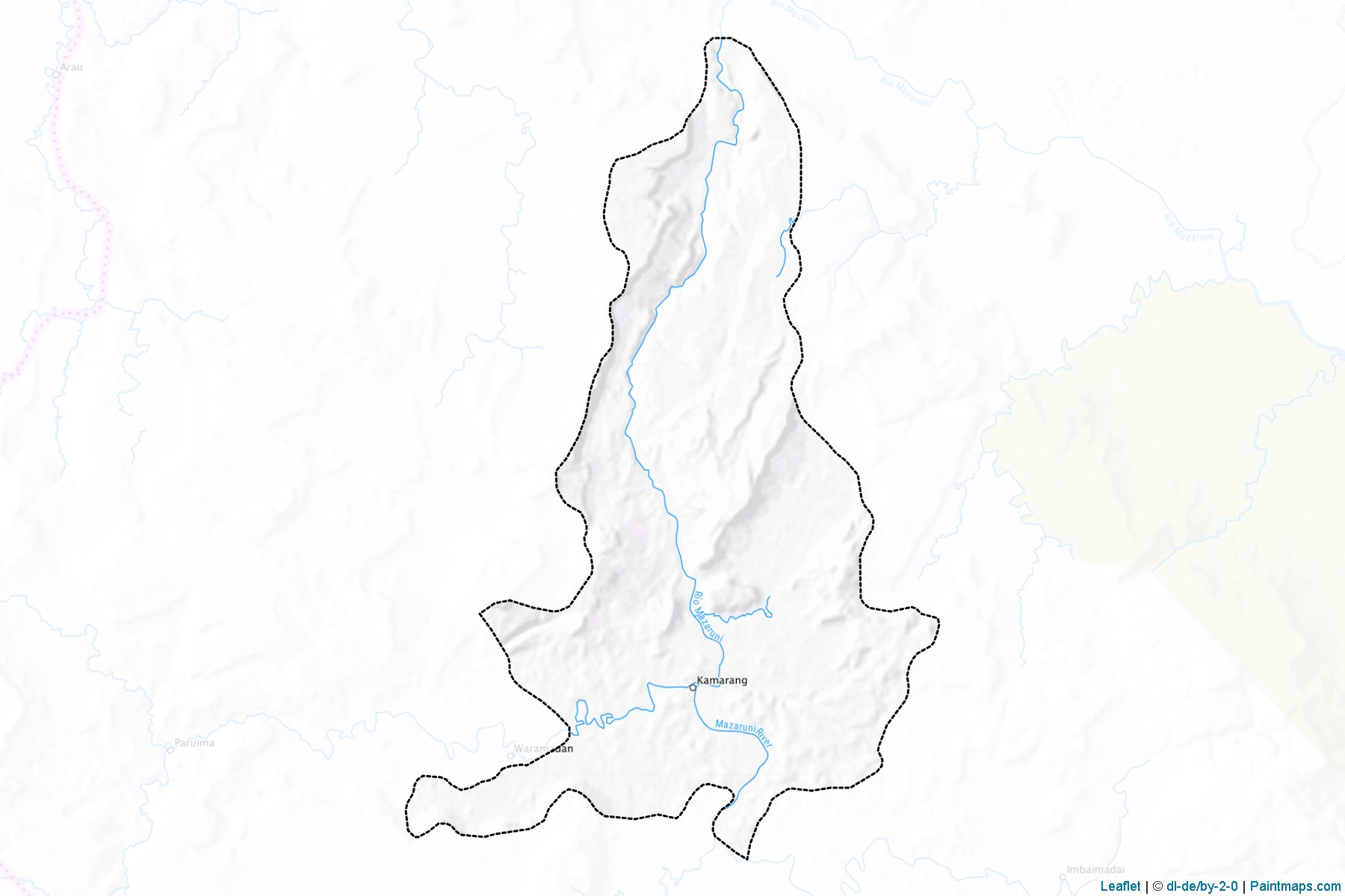 Kamarang (Pomeroon-Supenaam) Map Cropping Samples-1