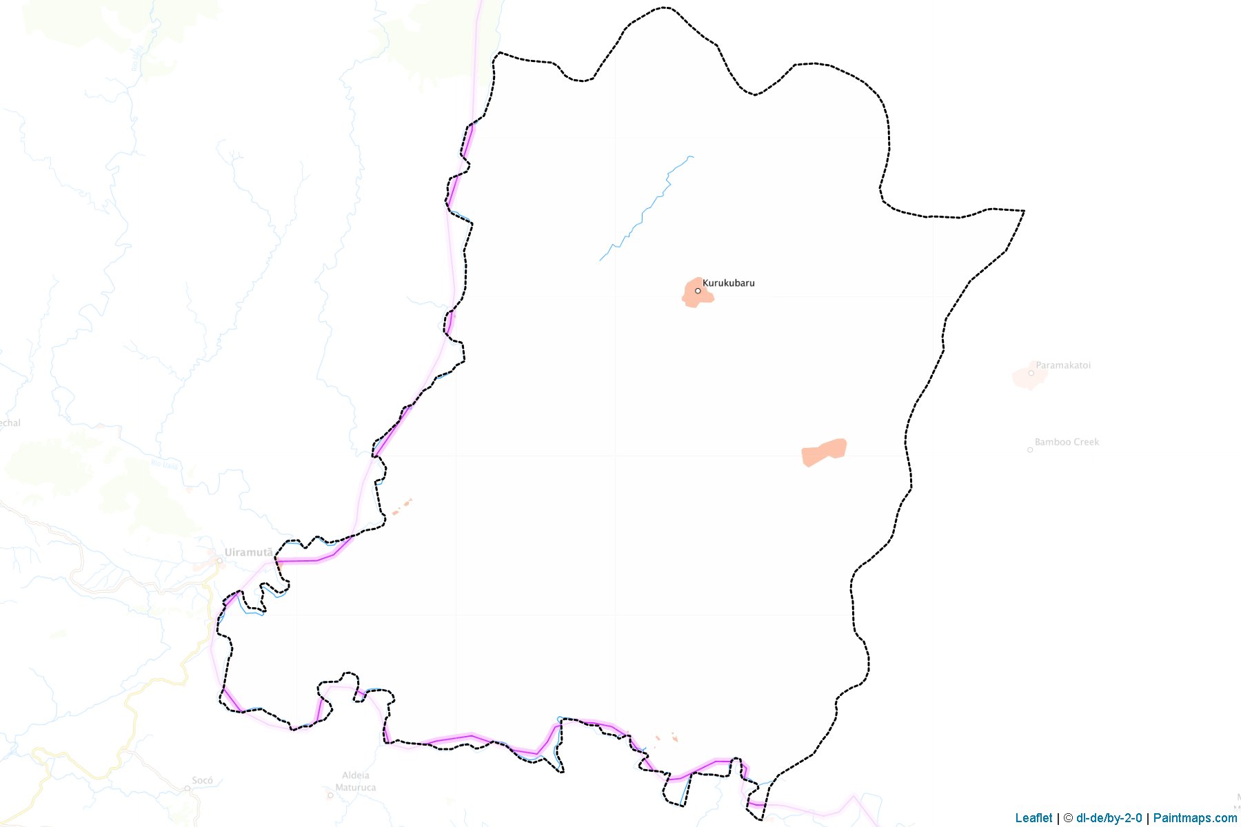 Maripari River + Kurukabaru (Potaro-Siparuni) Map Cropping Samples-1