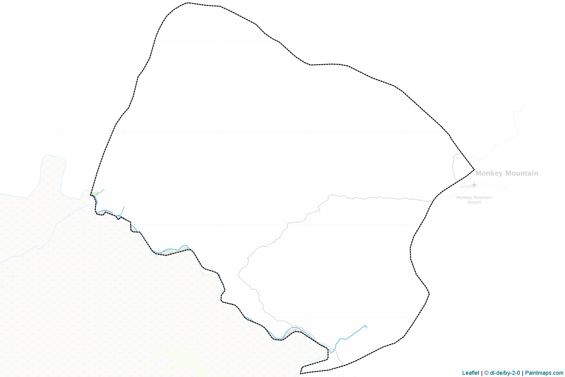 Monkey Mountain (Potaro-Siparuni) Map Cropping Samples-1