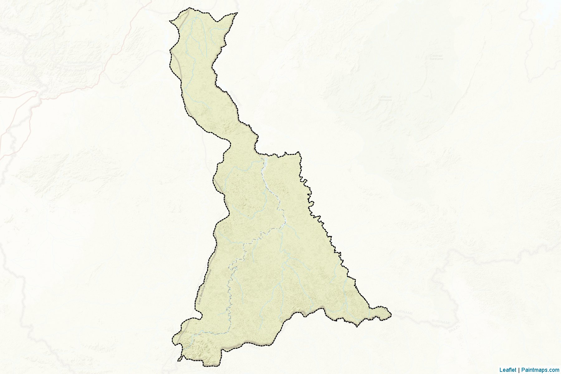 Corentyne River (Demerara-Mahaica) Map Cropping Samples-2