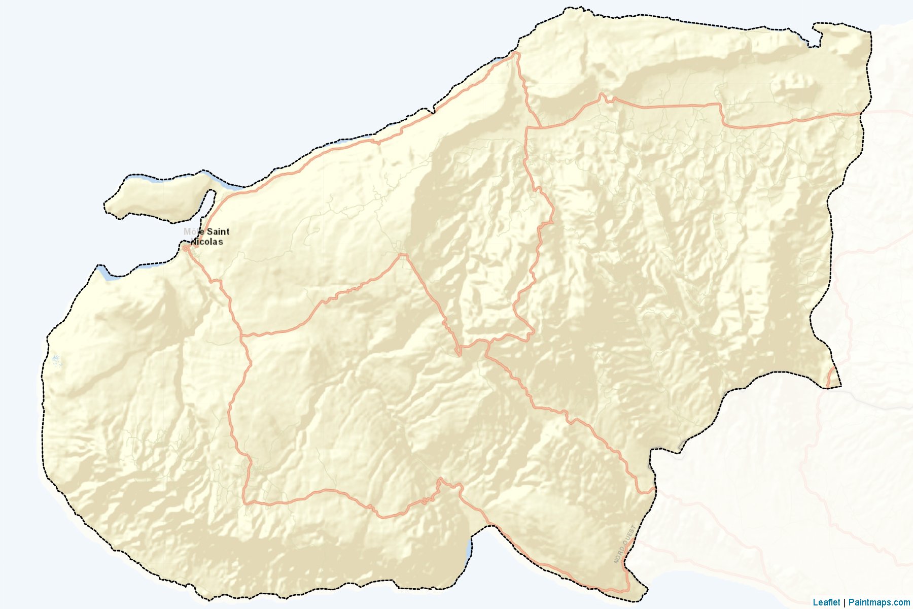 Môle Saint-Nicolas (Nord-Ouest) Map Cropping Samples-2