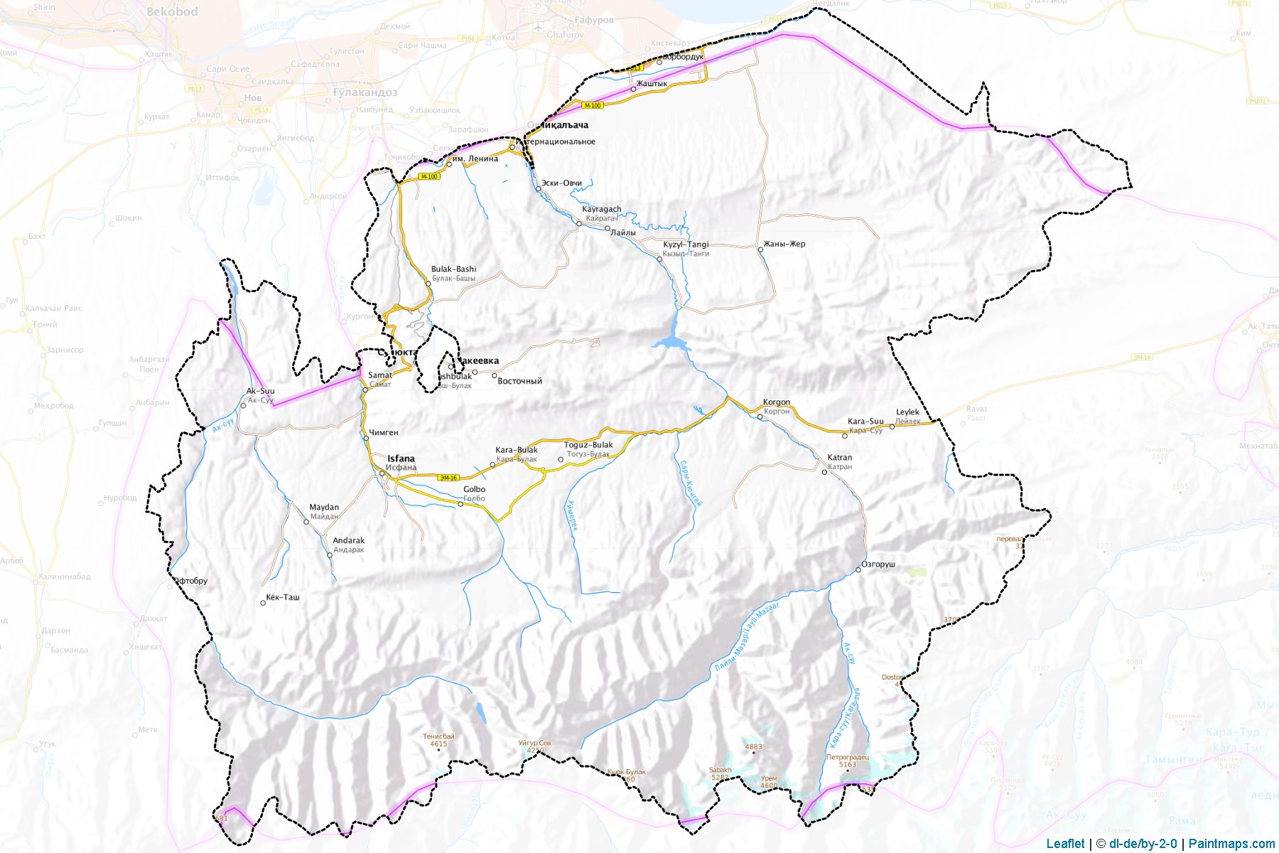 Leilek (Batken) Map Cropping Samples-1