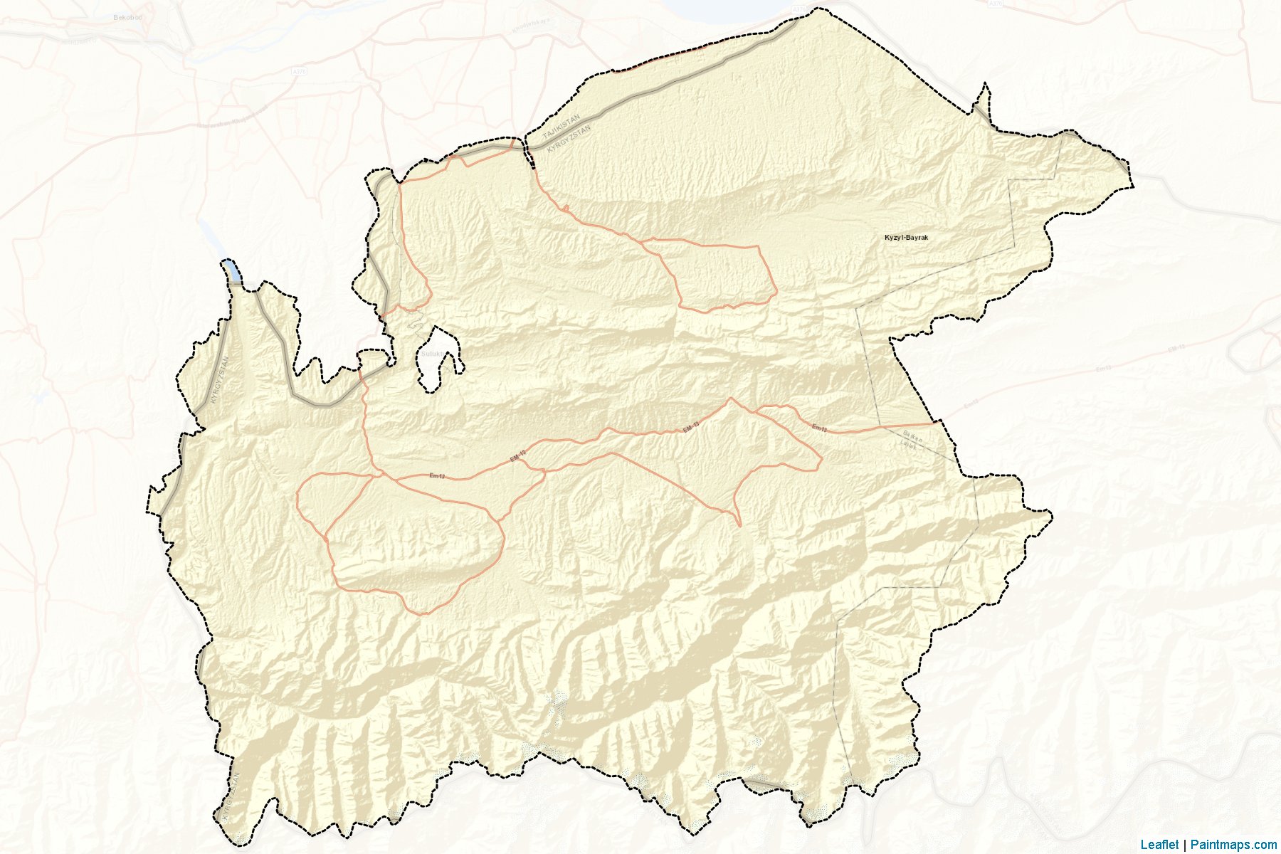 Leilek (Batken) Map Cropping Samples-2