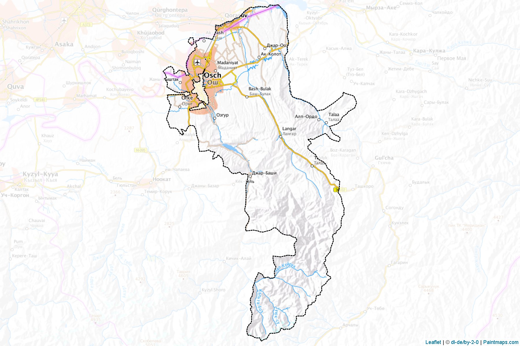 Kara-Suu (Osh) Map Cropping Samples-1