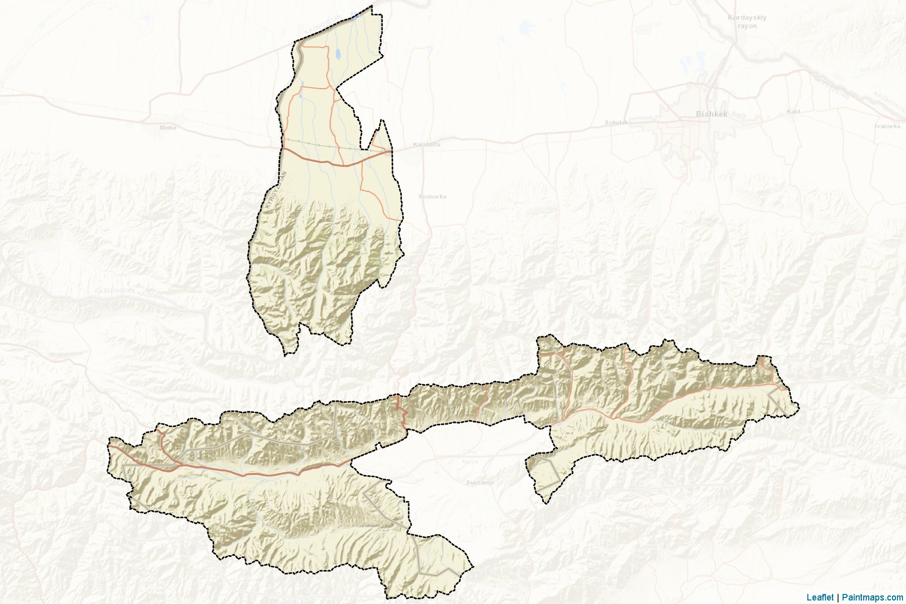 Muestras de recorte de mapas Panfilov (Chuy)-2