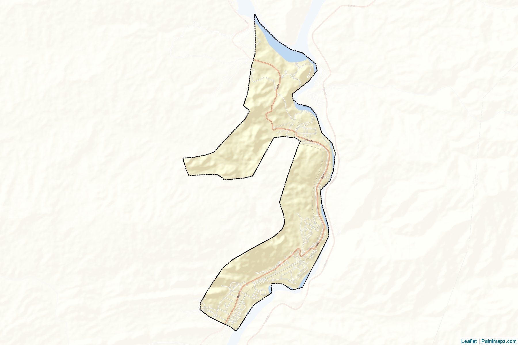 Tash-Kumir (Celal-Abad İli) Haritası Örnekleri-2