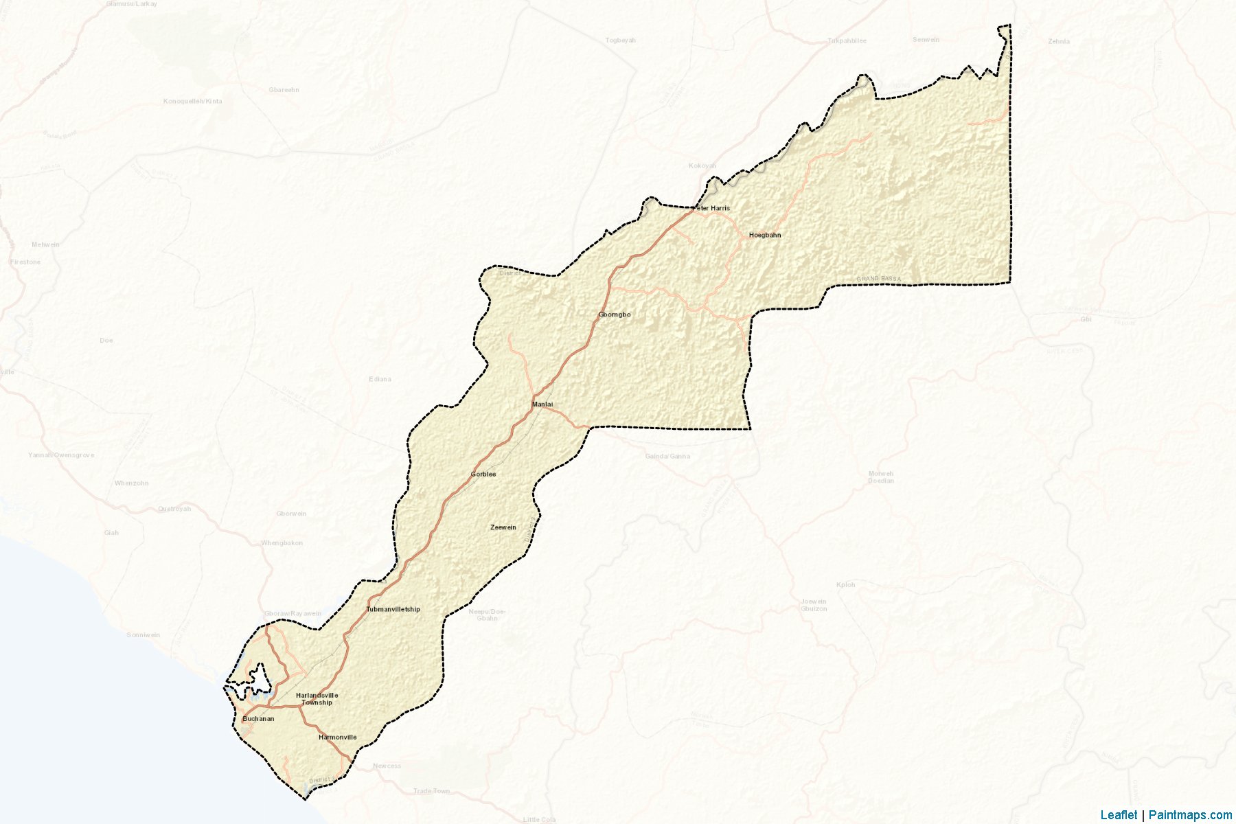 District #3 (Grand Bassa) Map Cropping Samples-2