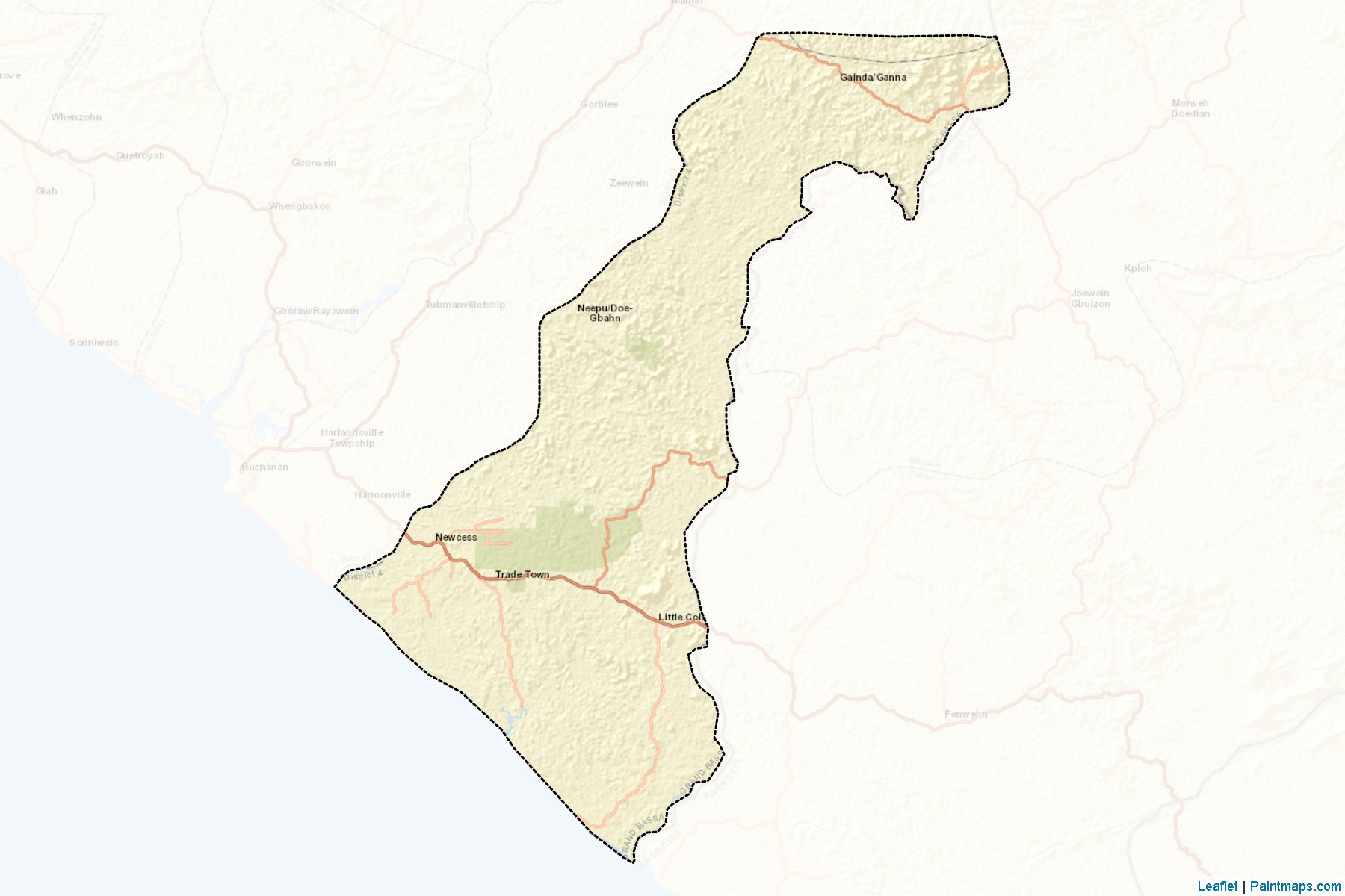 District #4 (Grand Bassa) Map Cropping Samples-2