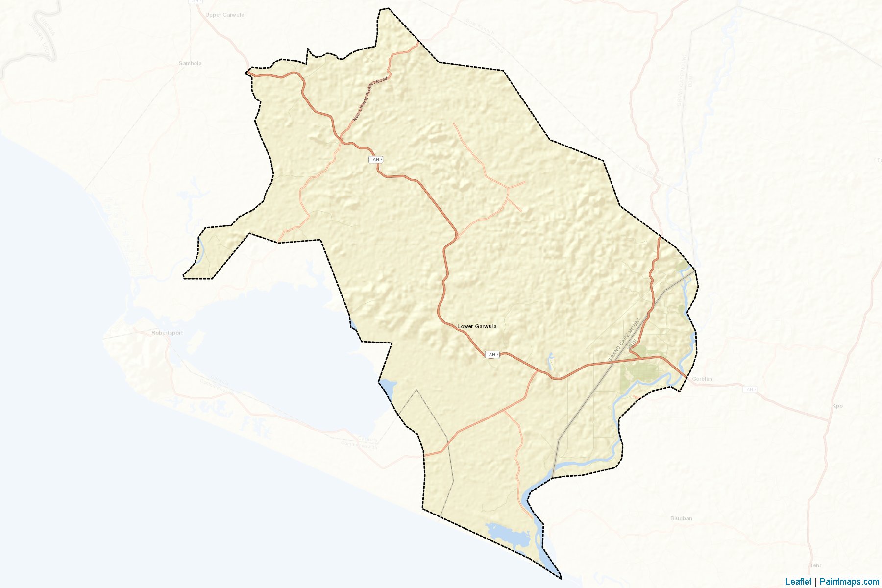 Garwula (Grand Cape Mount) Map Cropping Samples-2