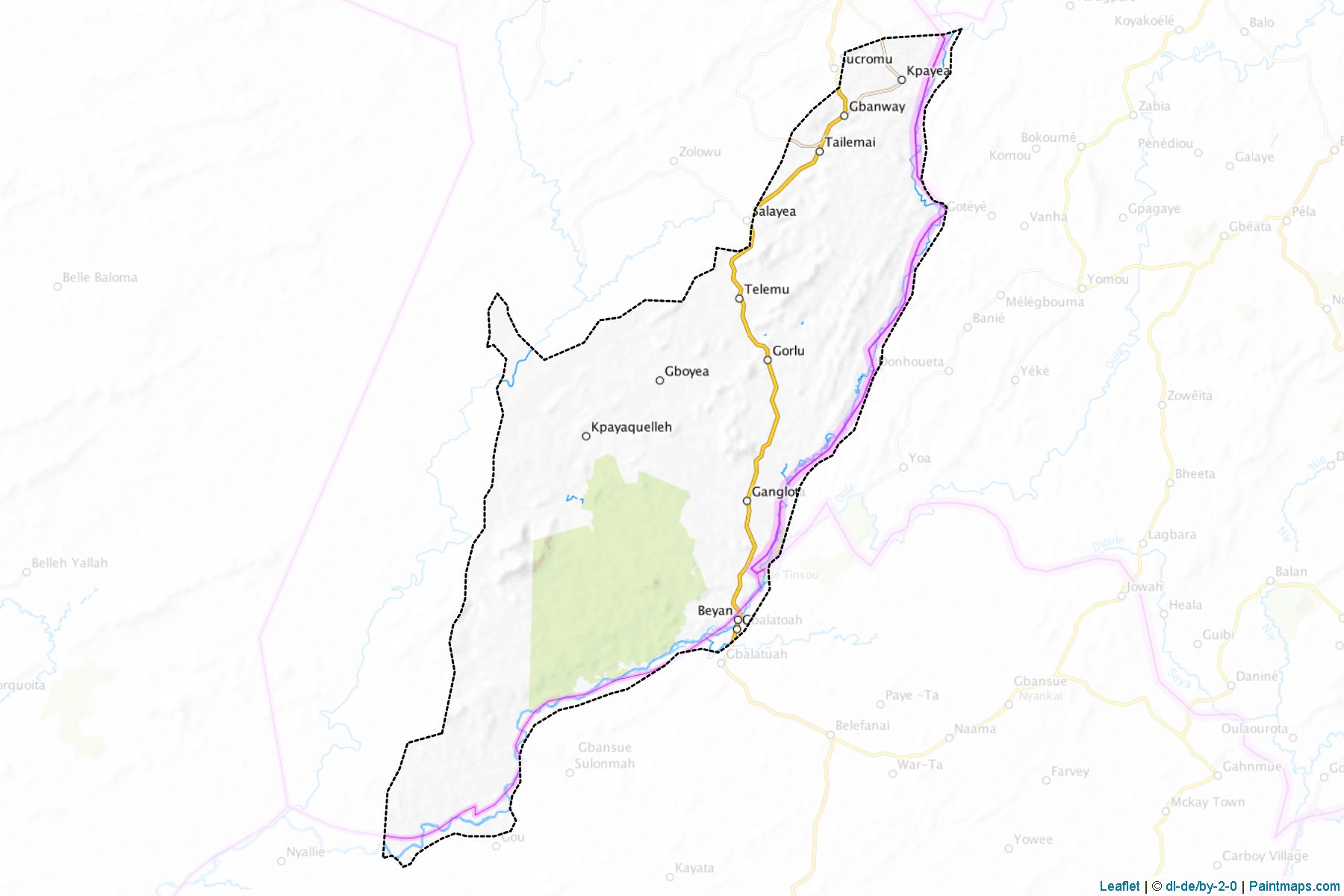 Muestras de recorte de mapas Salayea (Lofa)-1