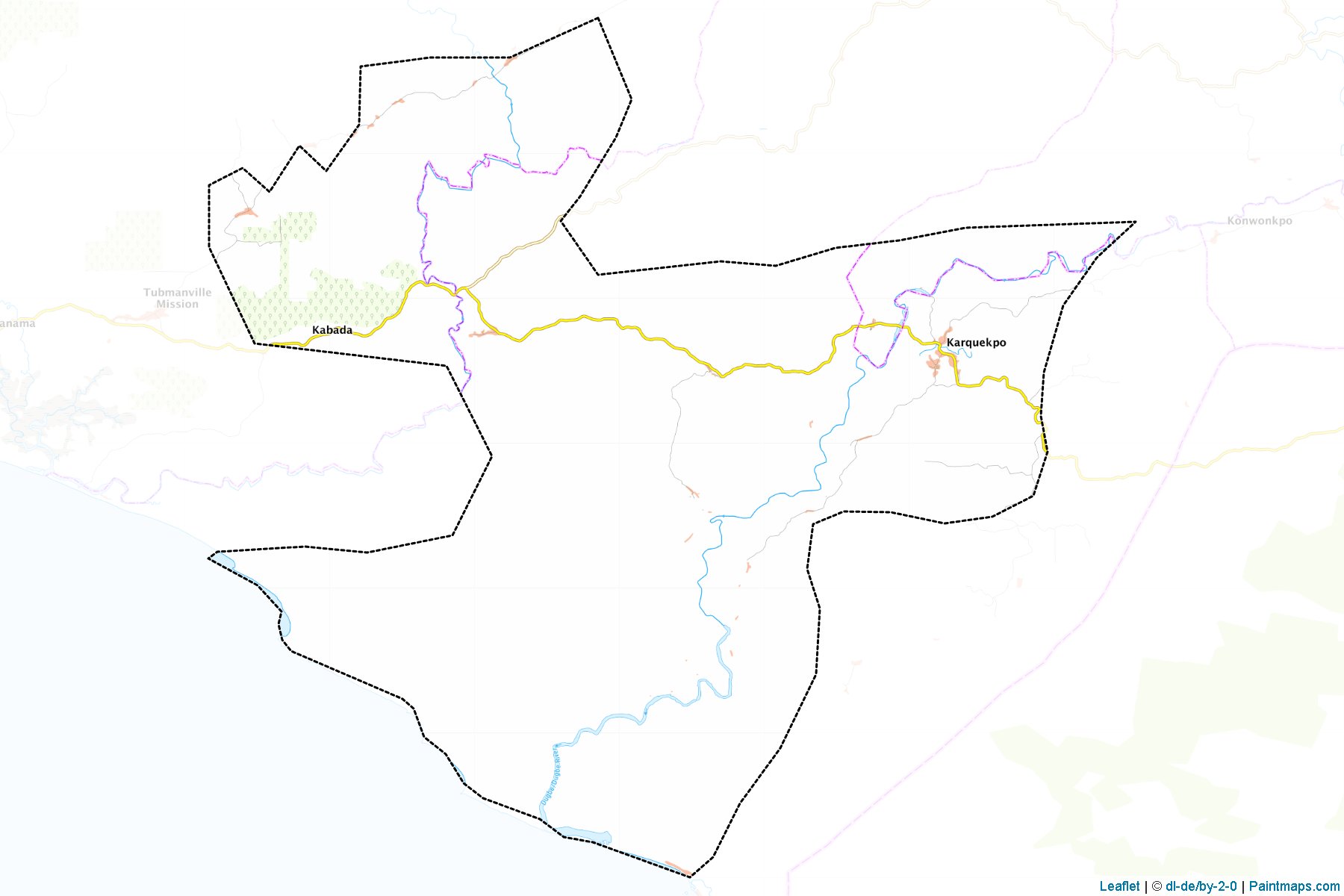 Dugbe River (Sinoe) Map Cropping Samples-1