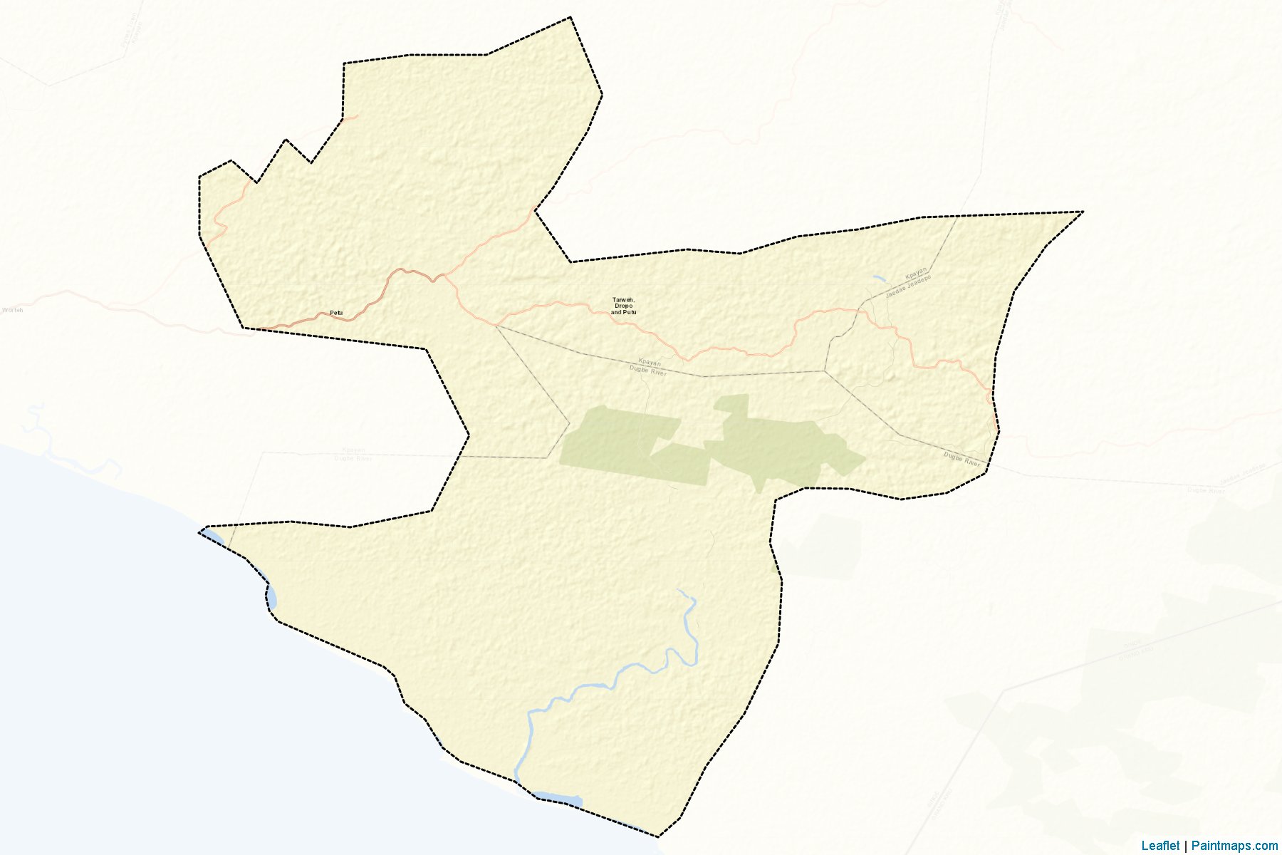 Dugbe River (Sinoe) Map Cropping Samples-2