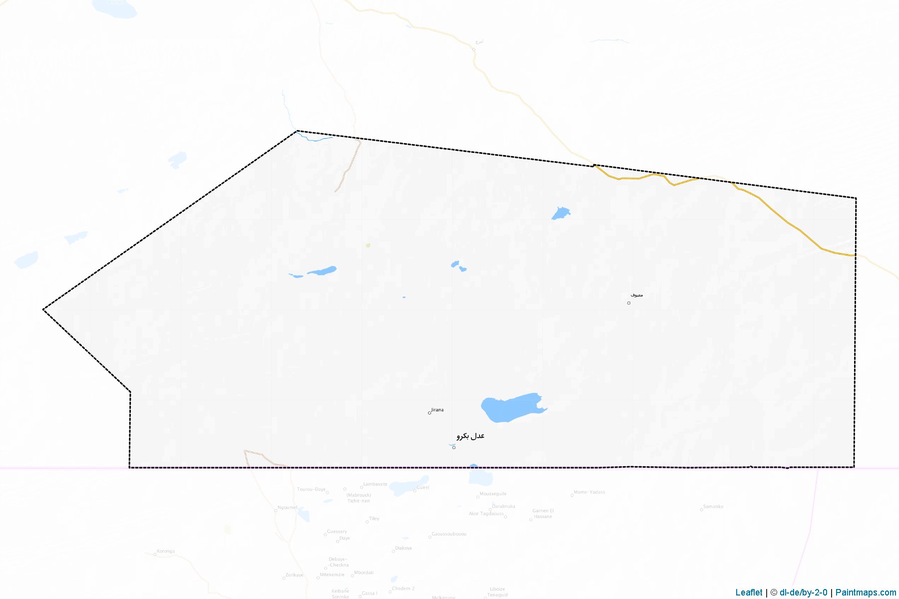 Amourj (Hodh ech Chargui) Map Cropping Samples-1