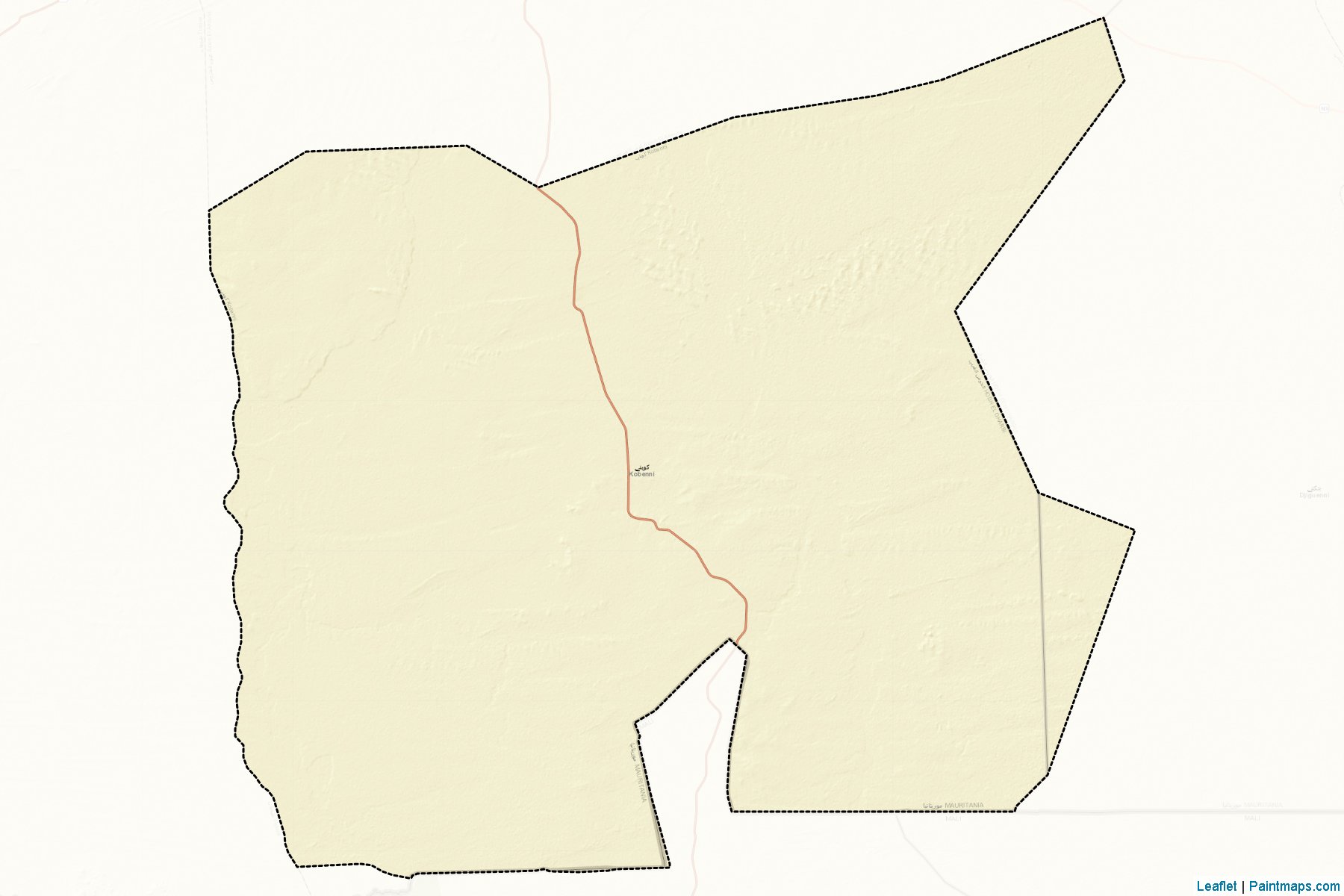 Muestras de recorte de mapas Kobeni (Hodh El Gharbi)-2