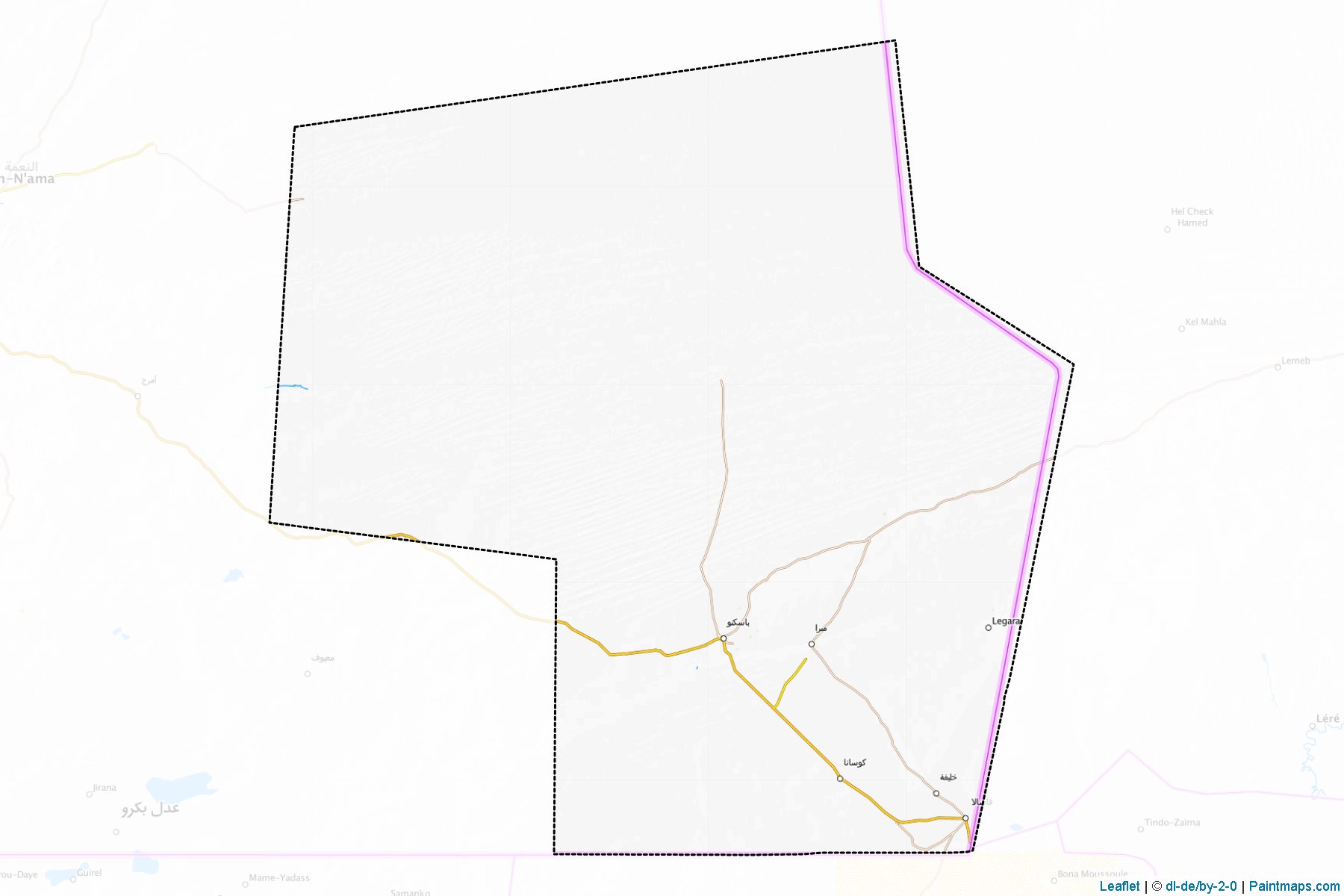 Bassikounou (Hodh ech Chargui) Map Cropping Samples-1