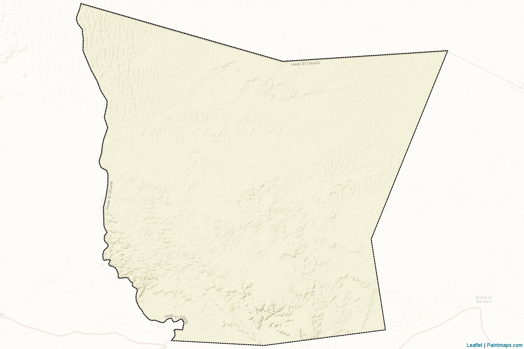 Tamchakett (Hodh el Gharbi) Map Cropping Samples-2