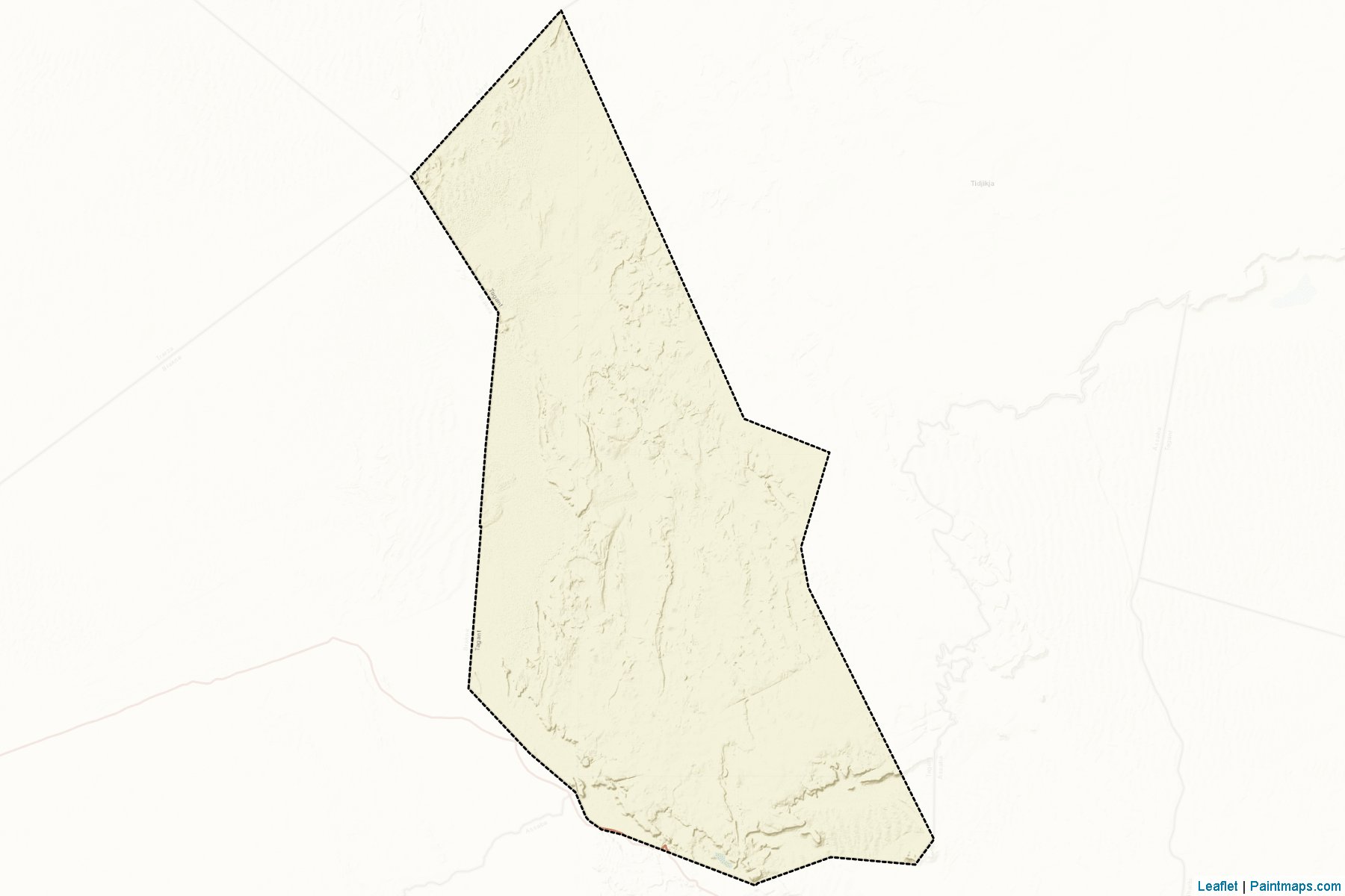 Moudjéria (Tagant Region) Map Cropping Samples-2