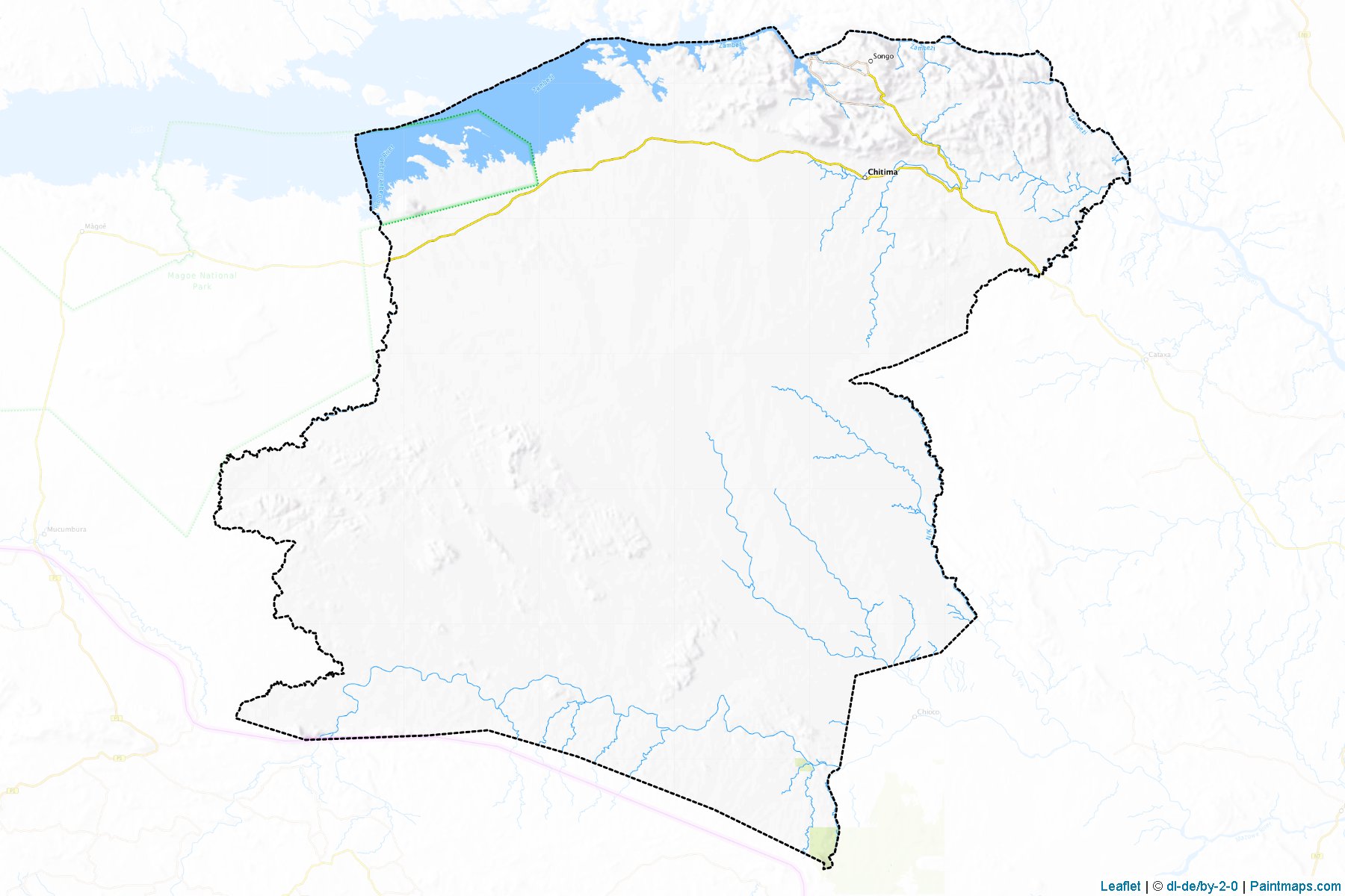 Cahora Bassa (Tete) Map Cropping Samples-1