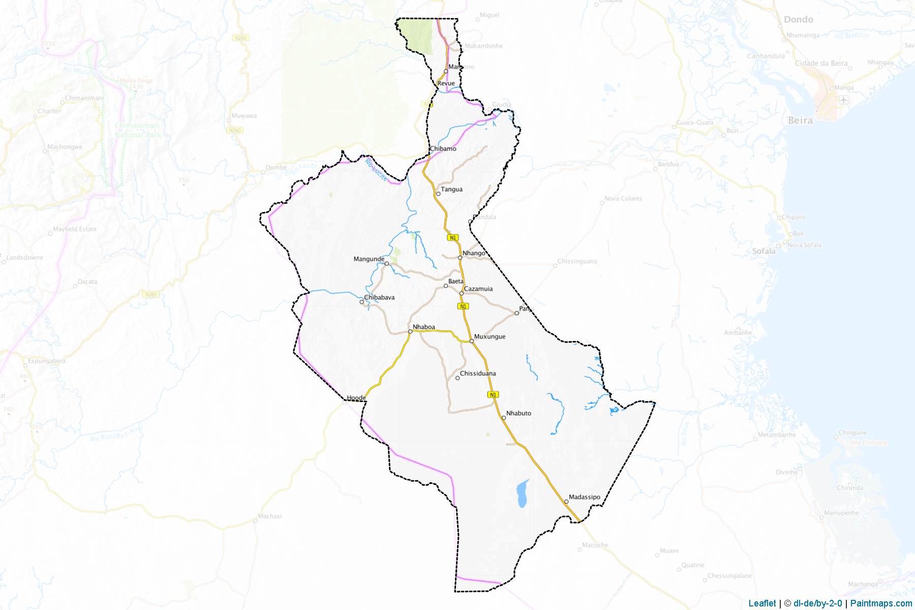 Chibabava (Sofala) Map Cropping Samples-1