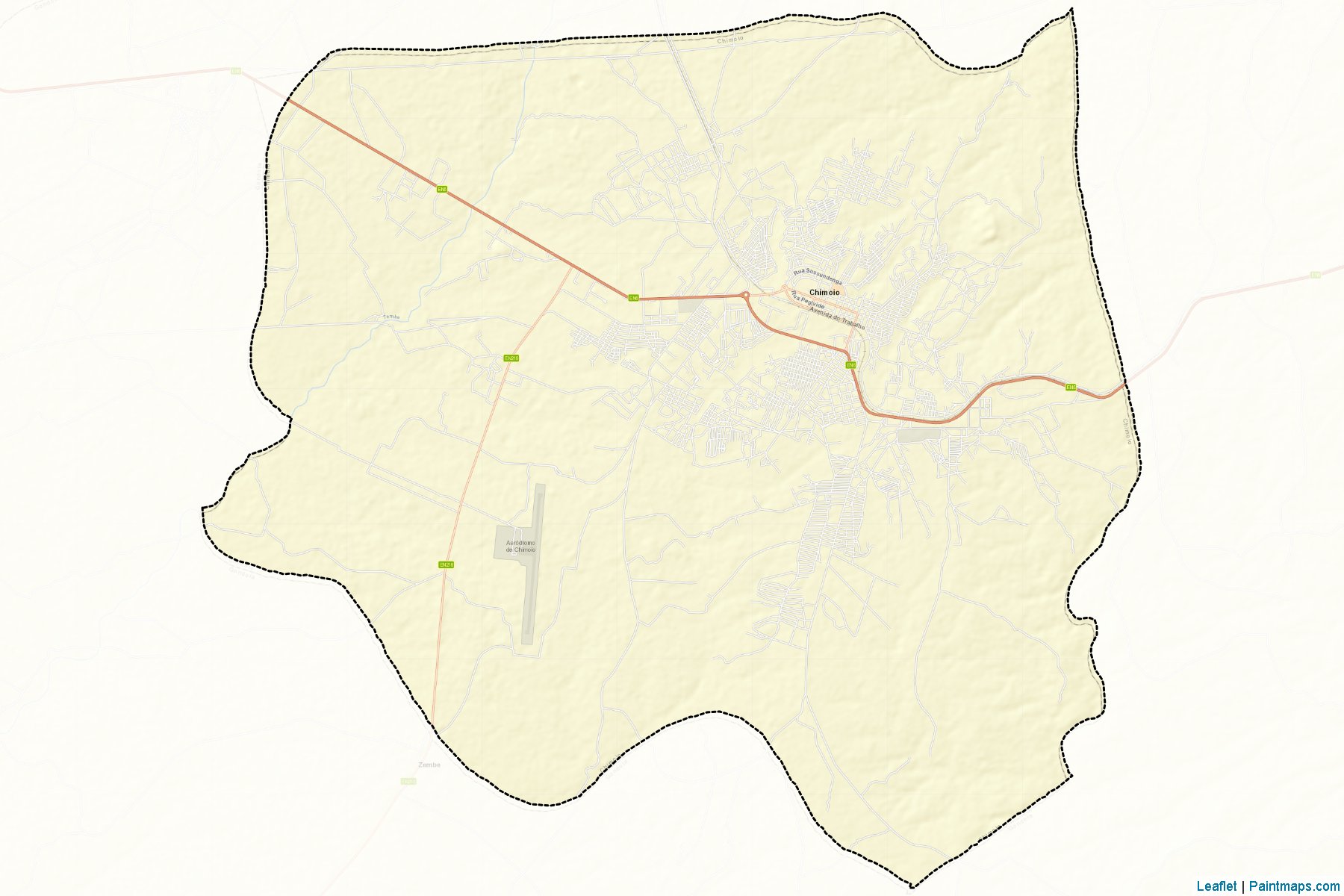 Cidade de Chimoio (Manica) Map Cropping Samples-2