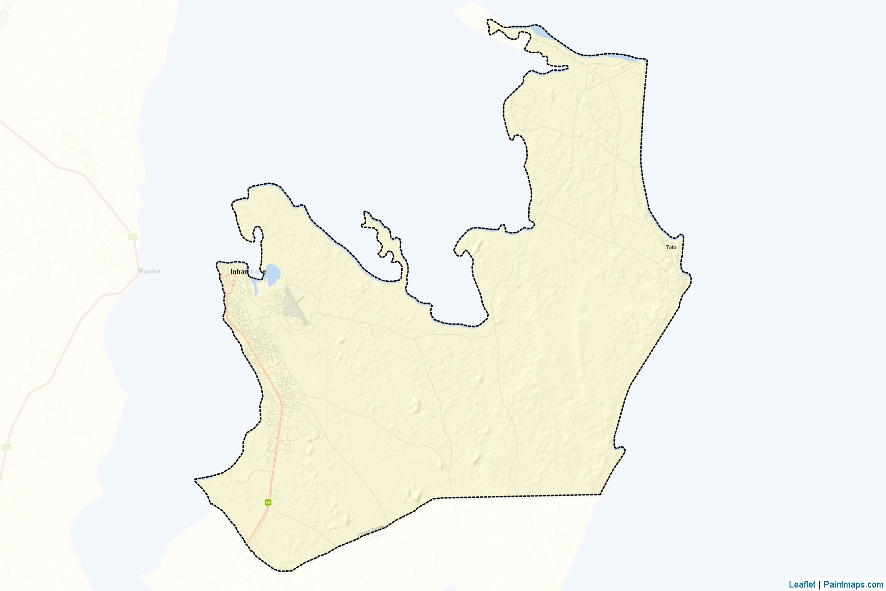 Cidade de Inhambane (Inhambane) Map Cropping Samples-2