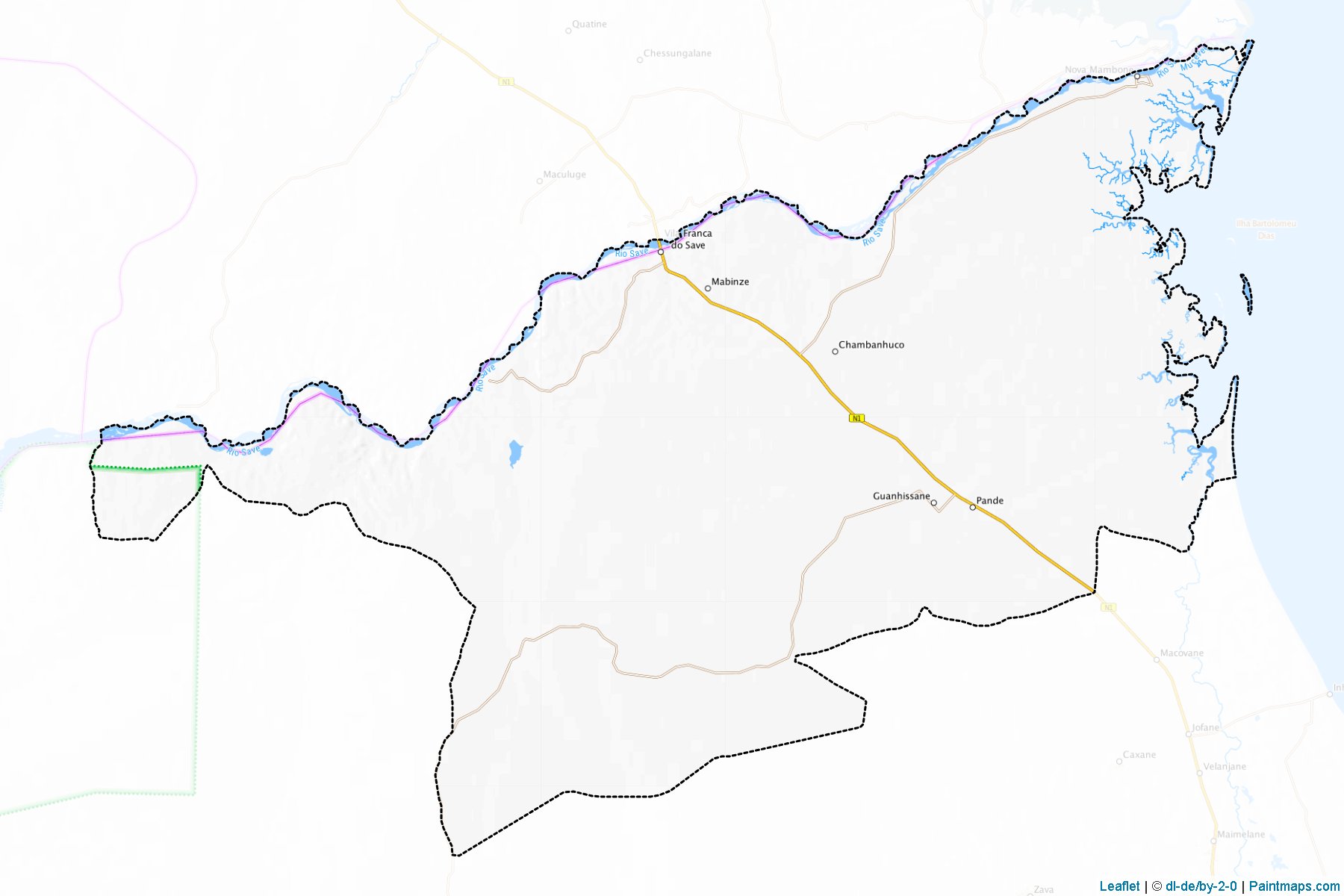 Govuro (Inhambane) Map Cropping Samples-1