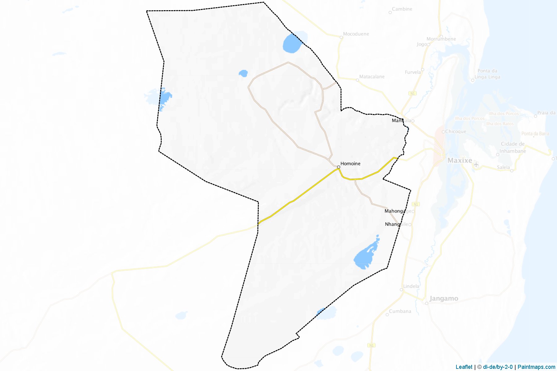 Homoine (Inhambane) Map Cropping Samples-1