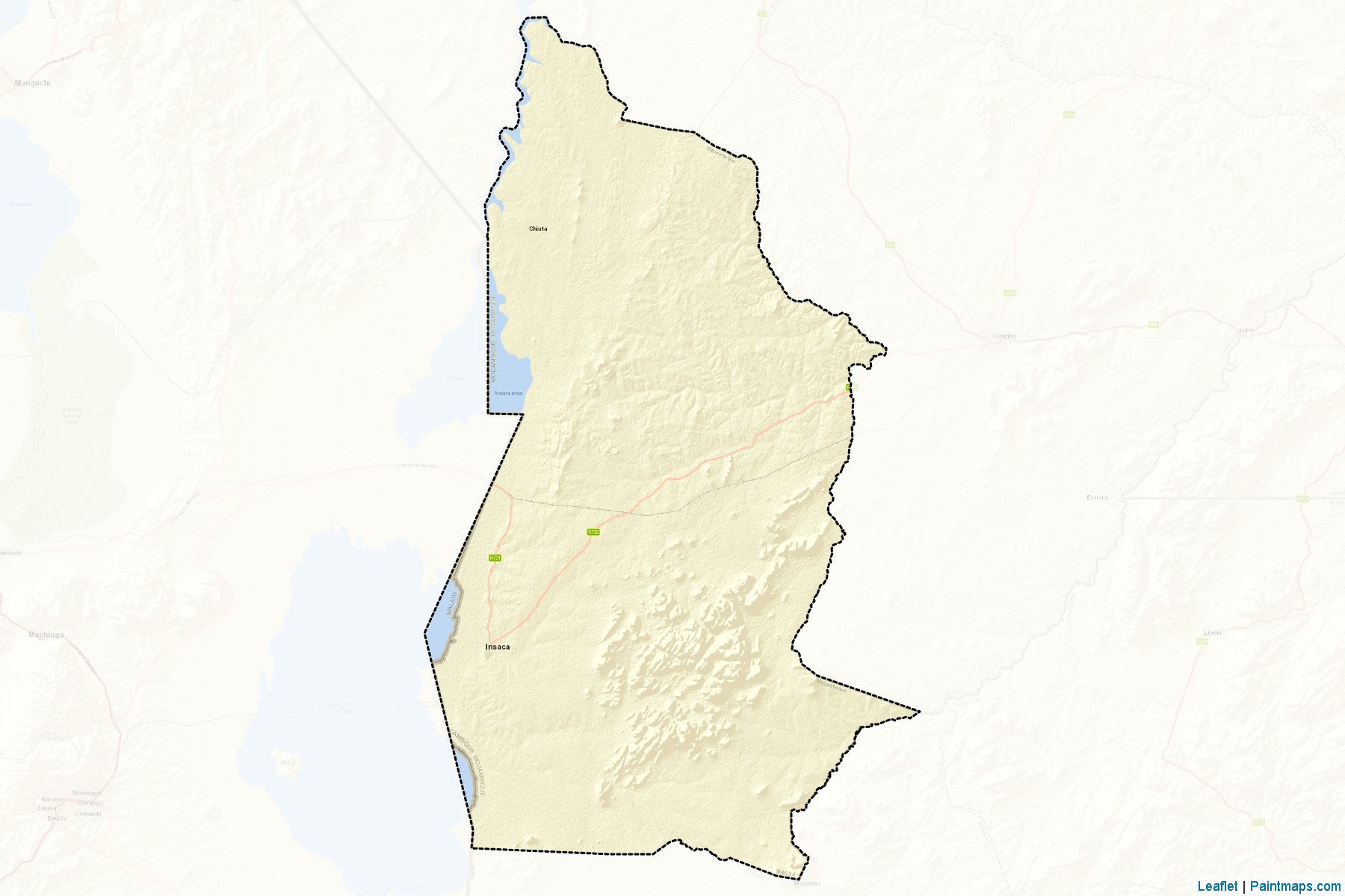 Mecanhelas (Niassa) Map Cropping Samples-2