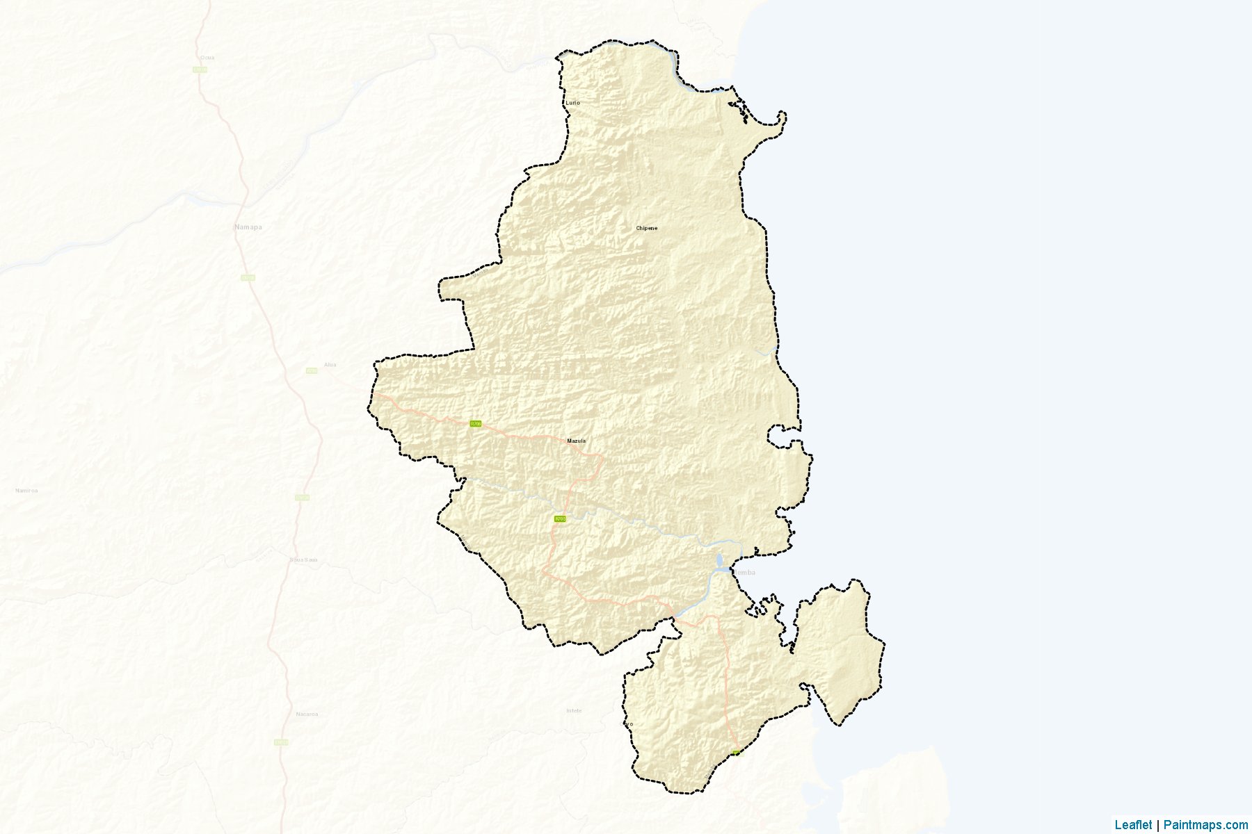 Memba (Nampula) Map Cropping Samples-2