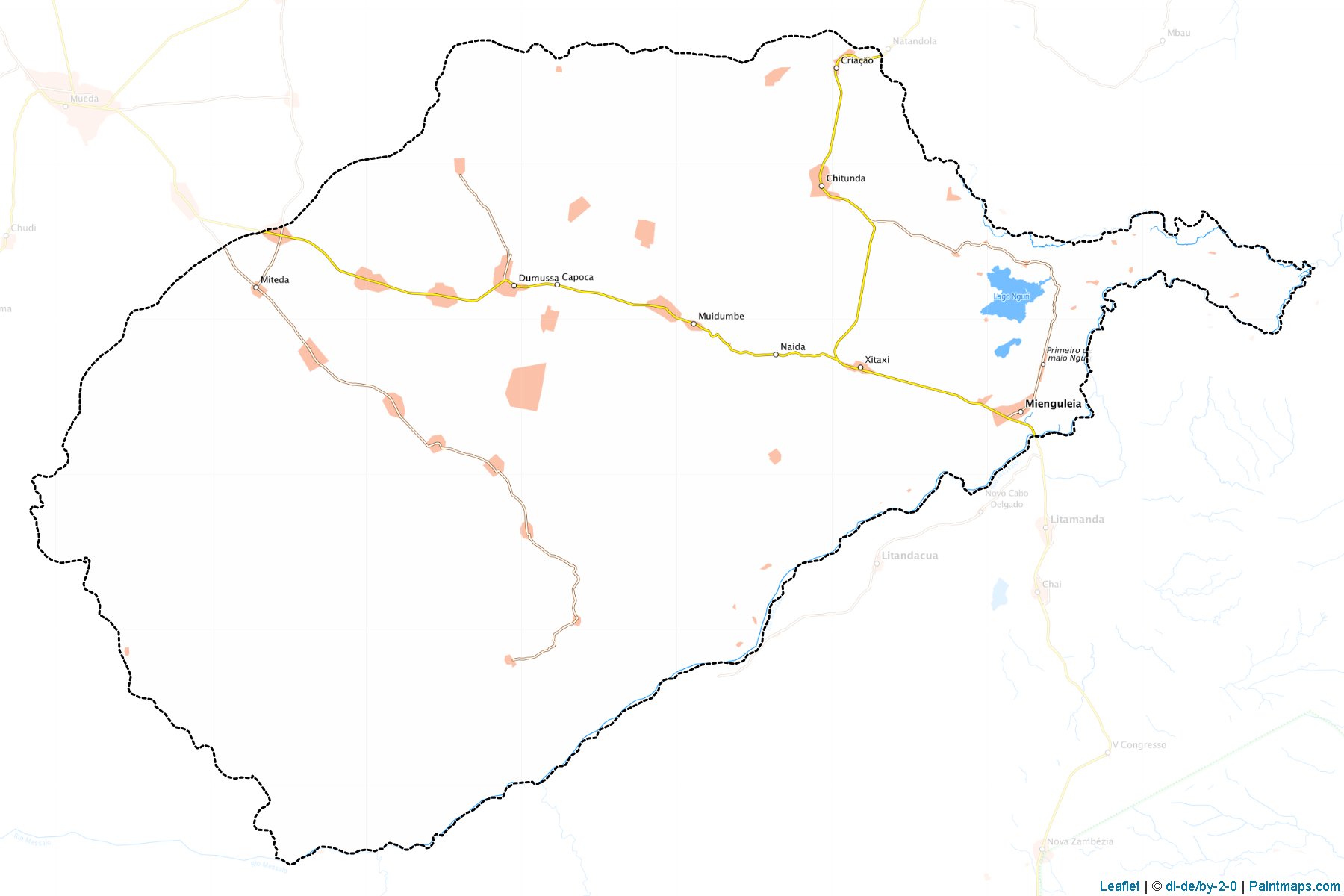 Muestras de recorte de mapas Muidumbe (Cabo Delgado)-1