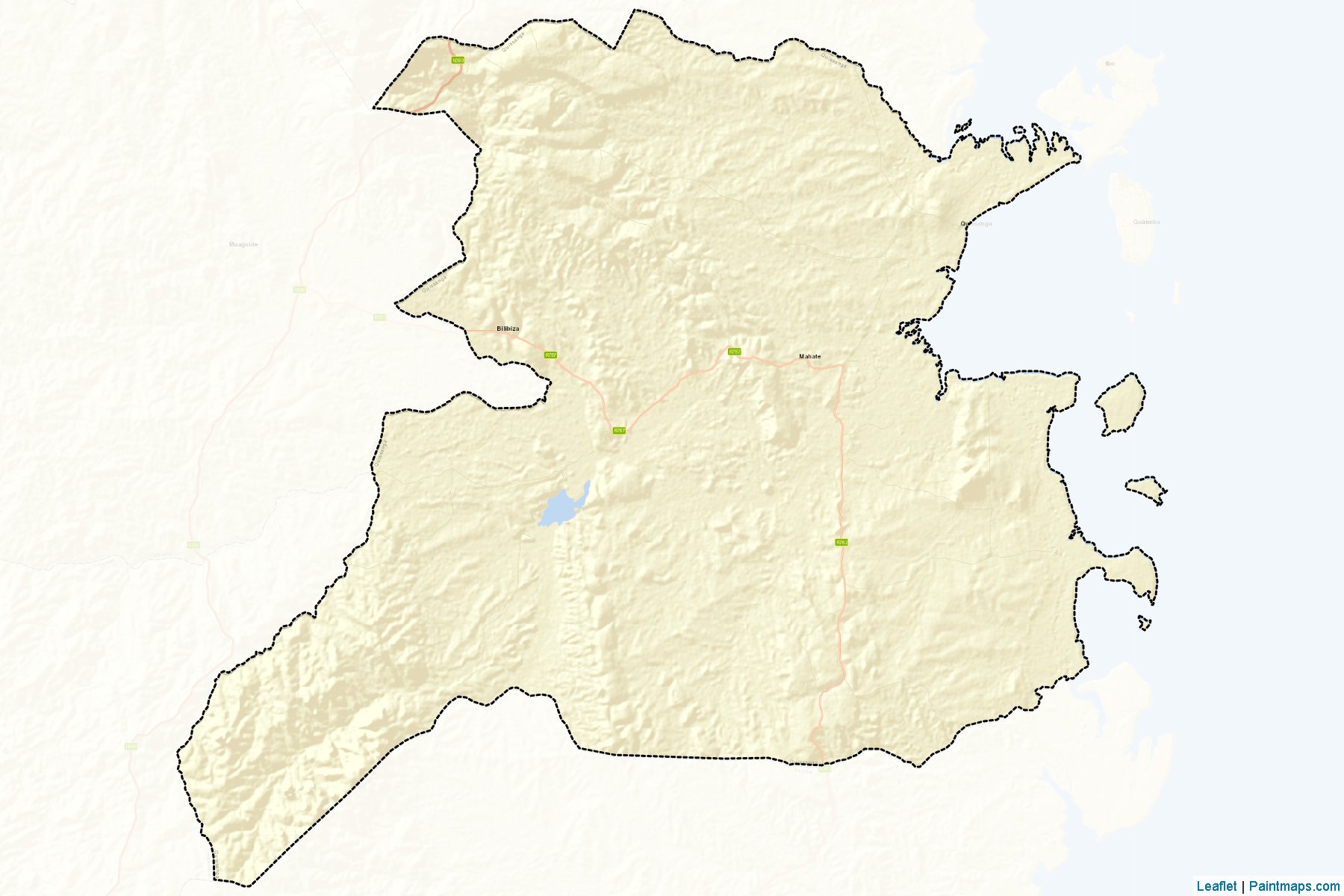 Quissanga (Cabo Delgado Bölgesi) Haritası Örnekleri-2