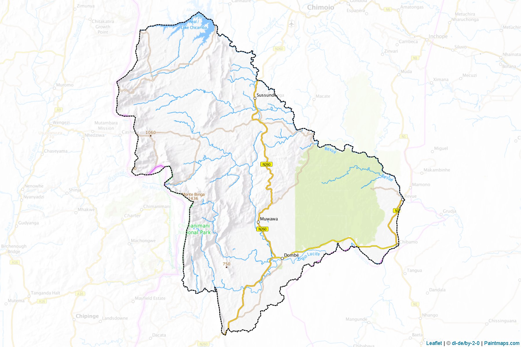 Muestras de recorte de mapas Sussundenga (Manica)-1