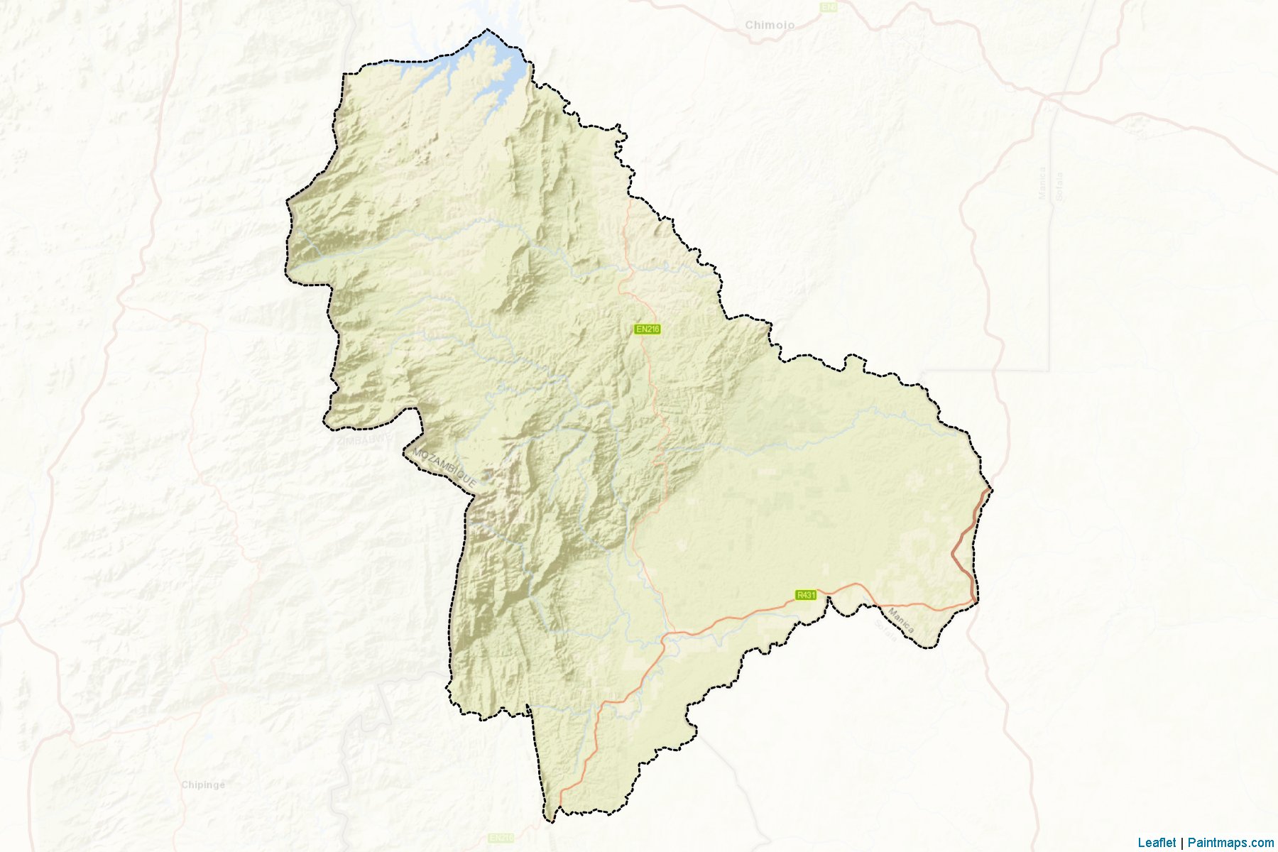 Muestras de recorte de mapas Sussundenga (Manica)-2