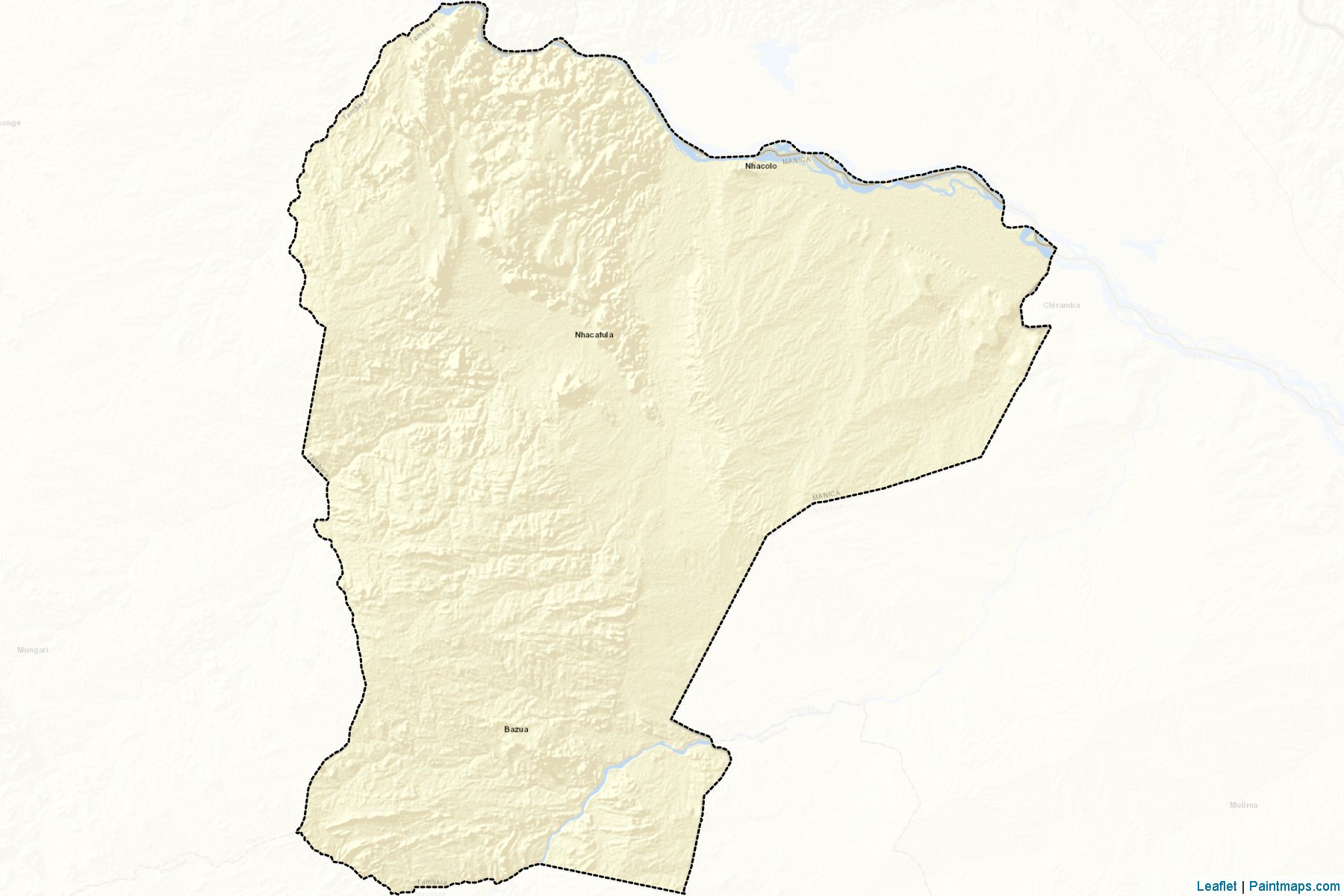 Muestras de recorte de mapas Tambara (Manica)-2