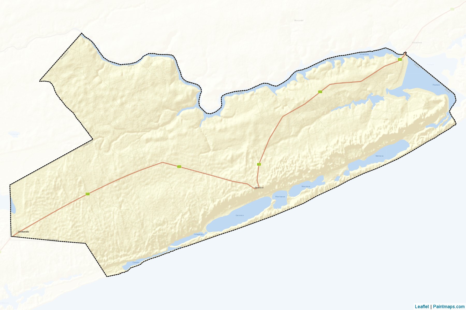 Muestras de recorte de mapas Zavala (Inhambane)-2