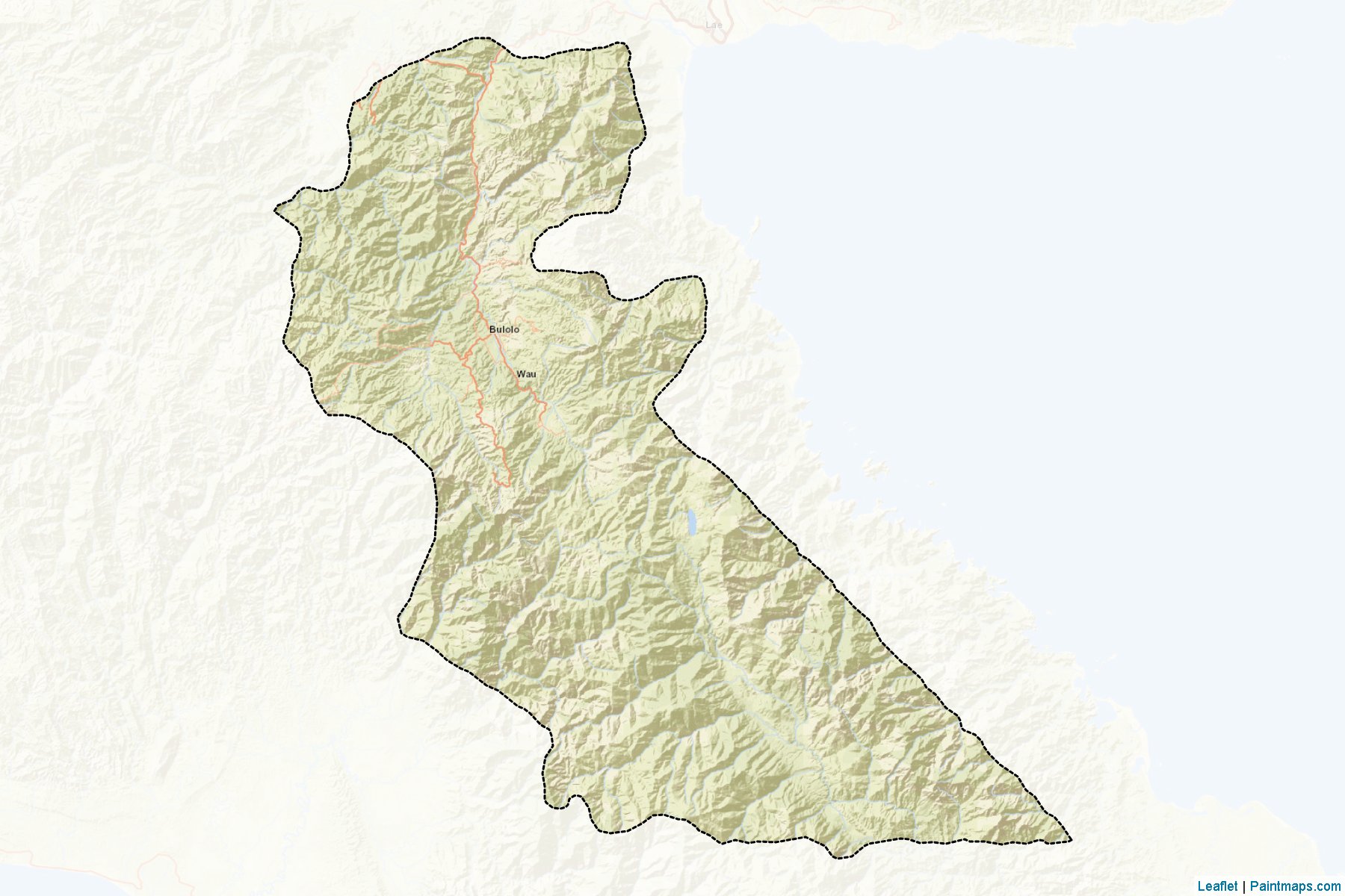 Bulolo (Morobe) Map Cropping Samples-2