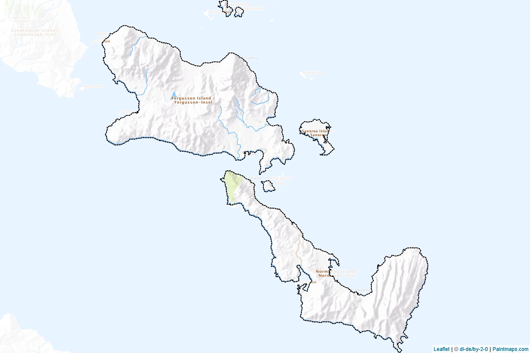 Esa'ala (Milne Bay) Map Cropping Samples-1