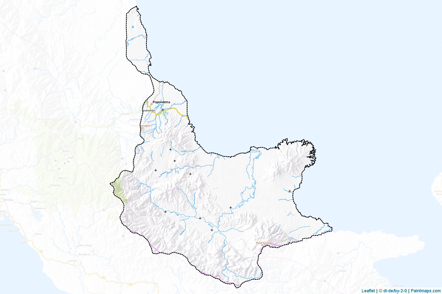 Ijivitari (Oro Province) Haritası Örnekleri-1