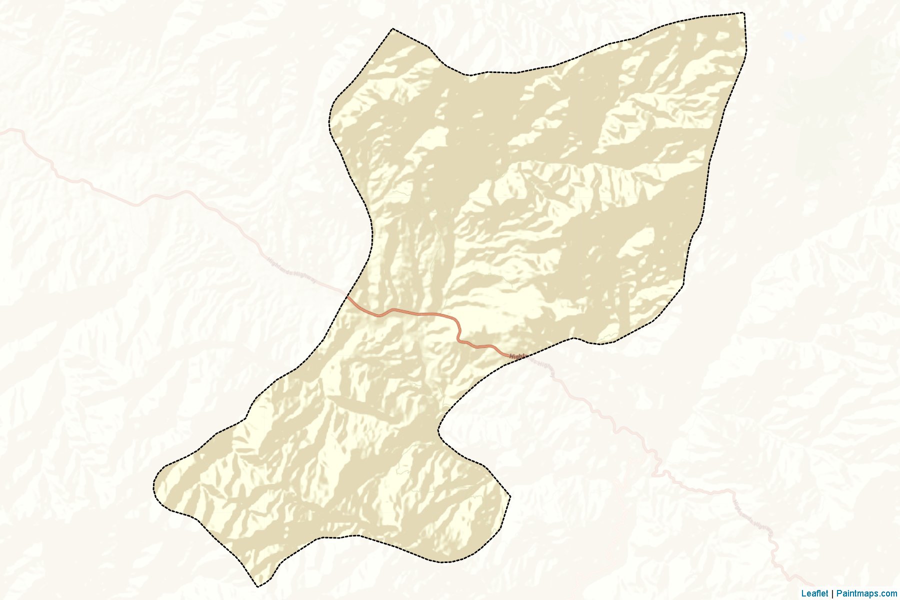 Muestras de recorte de mapas Kerowagi (Chimbu)-2