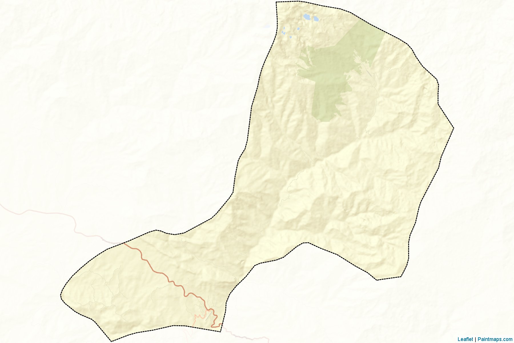 Muestras de recorte de mapas Kundiawa-Gembogl (Chimbu)-2