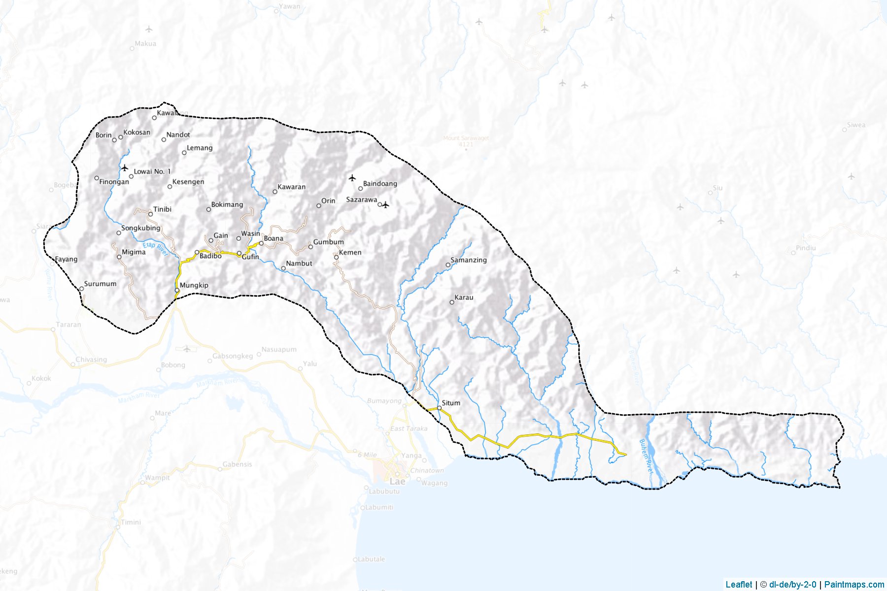 Nawae (Morobe) Map Cropping Samples-1