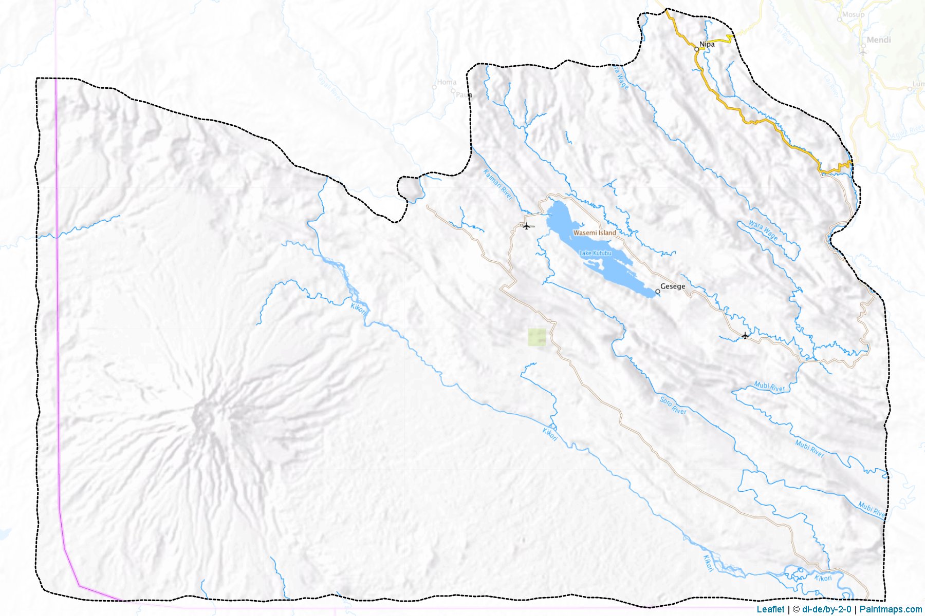 Nipa-Kutubu (Southern Highlands) Map Cropping Samples-1