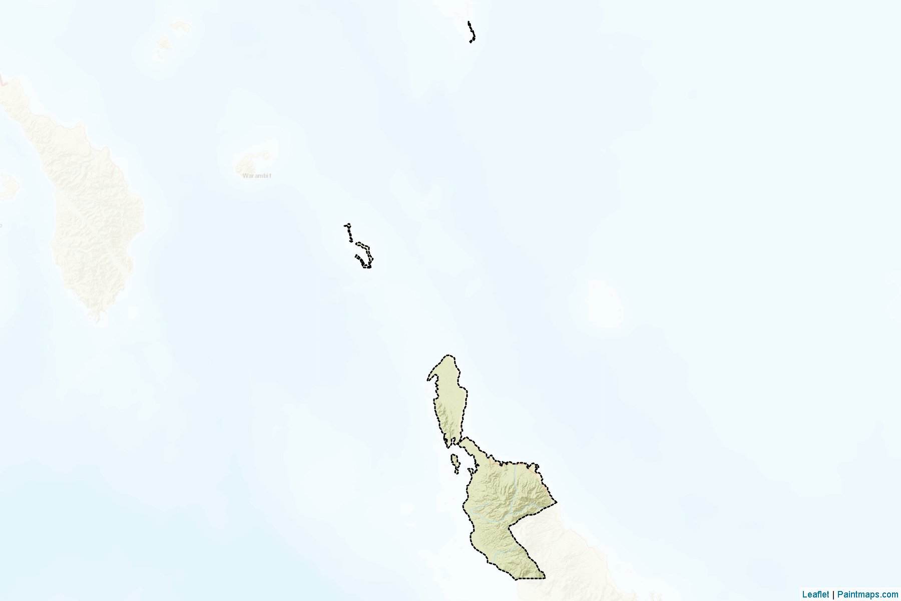 North Bougainville (North Solomons) Map Cropping Samples-2